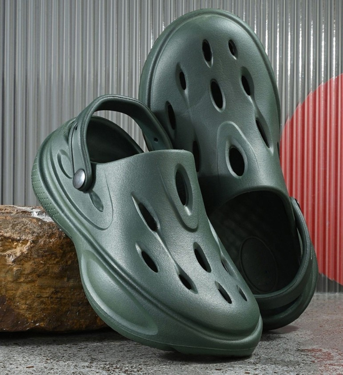 Image of Happy Feet Men Sandal (Grey , 11)