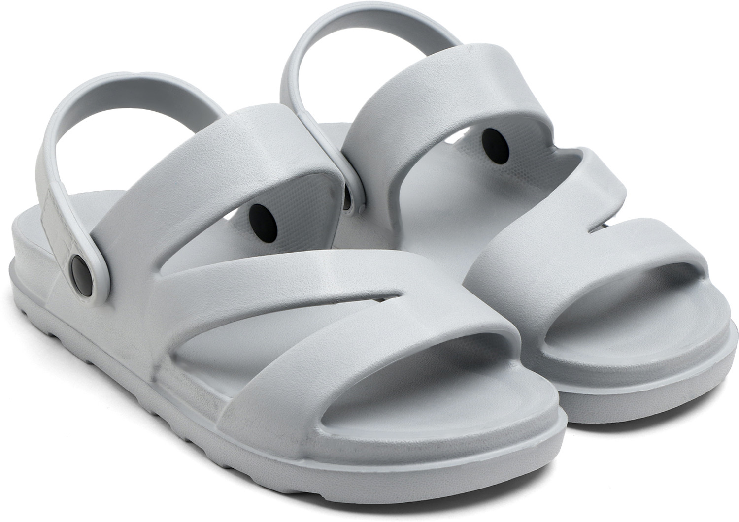 GENZIS Men Grey Clogs Sandal 8 - Image 1