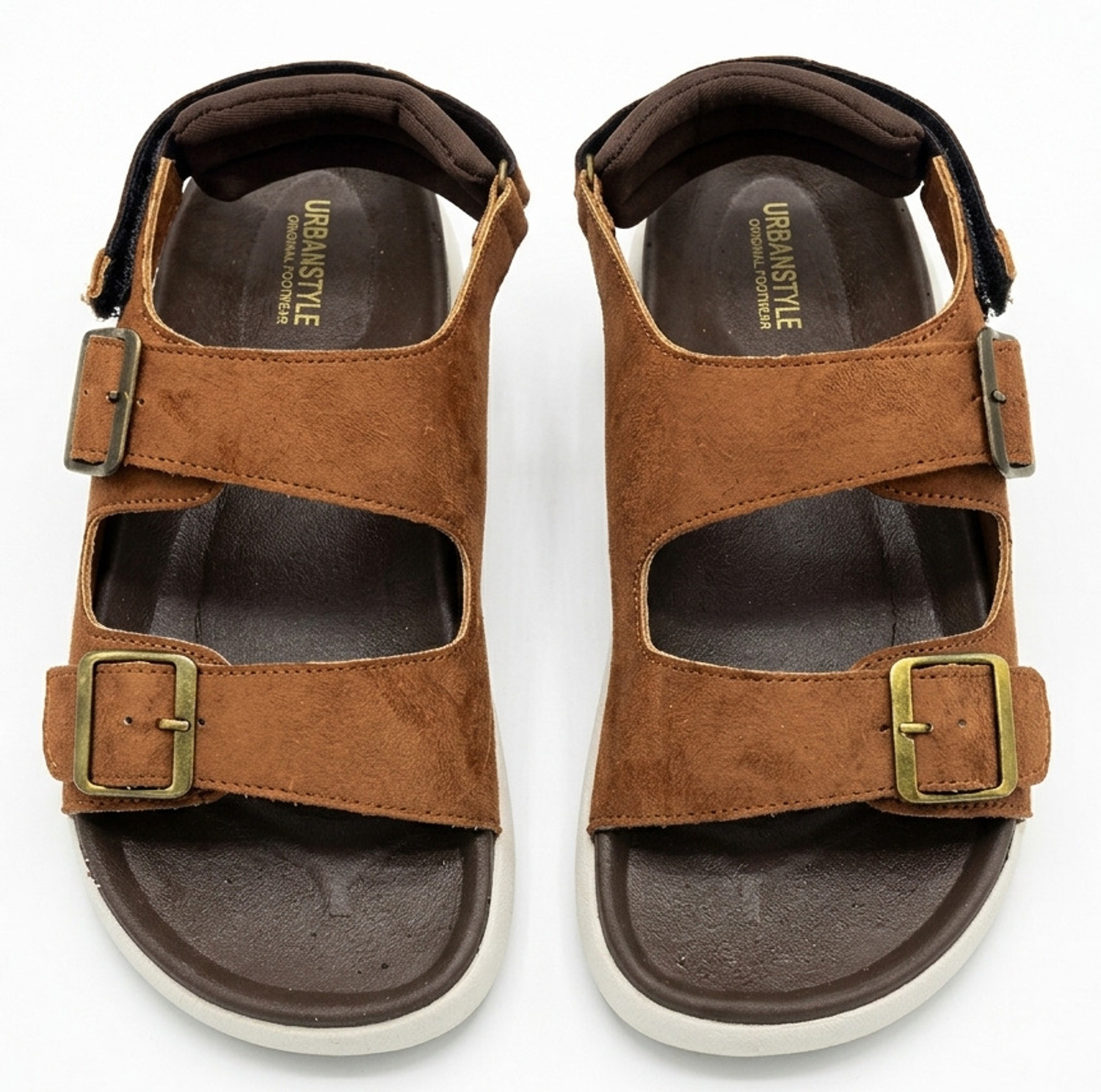 Image of URBANZSTYLE Men Casual Sandal (Tan , 8)