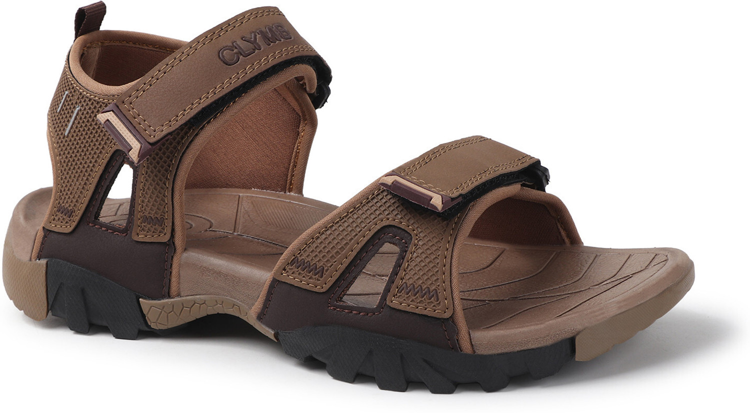 Image of CLYMB Men Sports Sandal (Brown , 8)