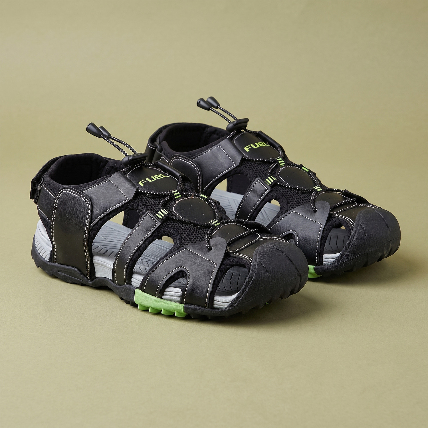 Image of Weinbrenner Men Casual Sandal (Green , 11)