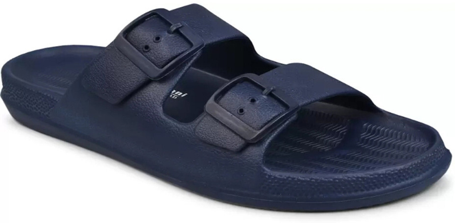 Image of Lakhani Aashirwad Men Sandal (Navy , 10)