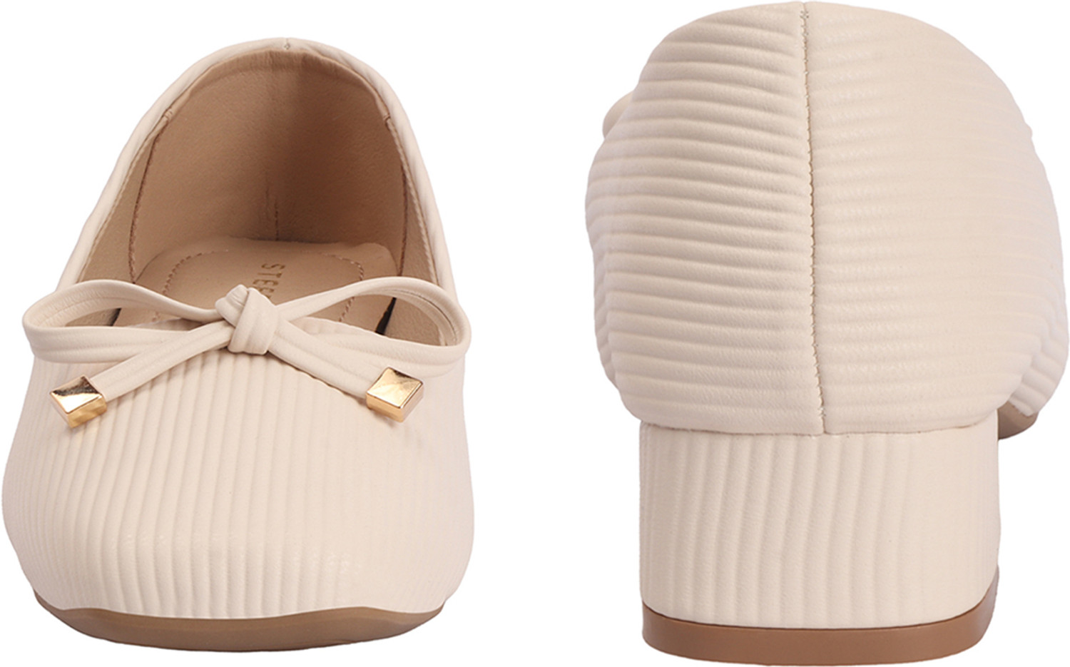 Image of STEFFY Women Heels Sandal (Off White , 5)