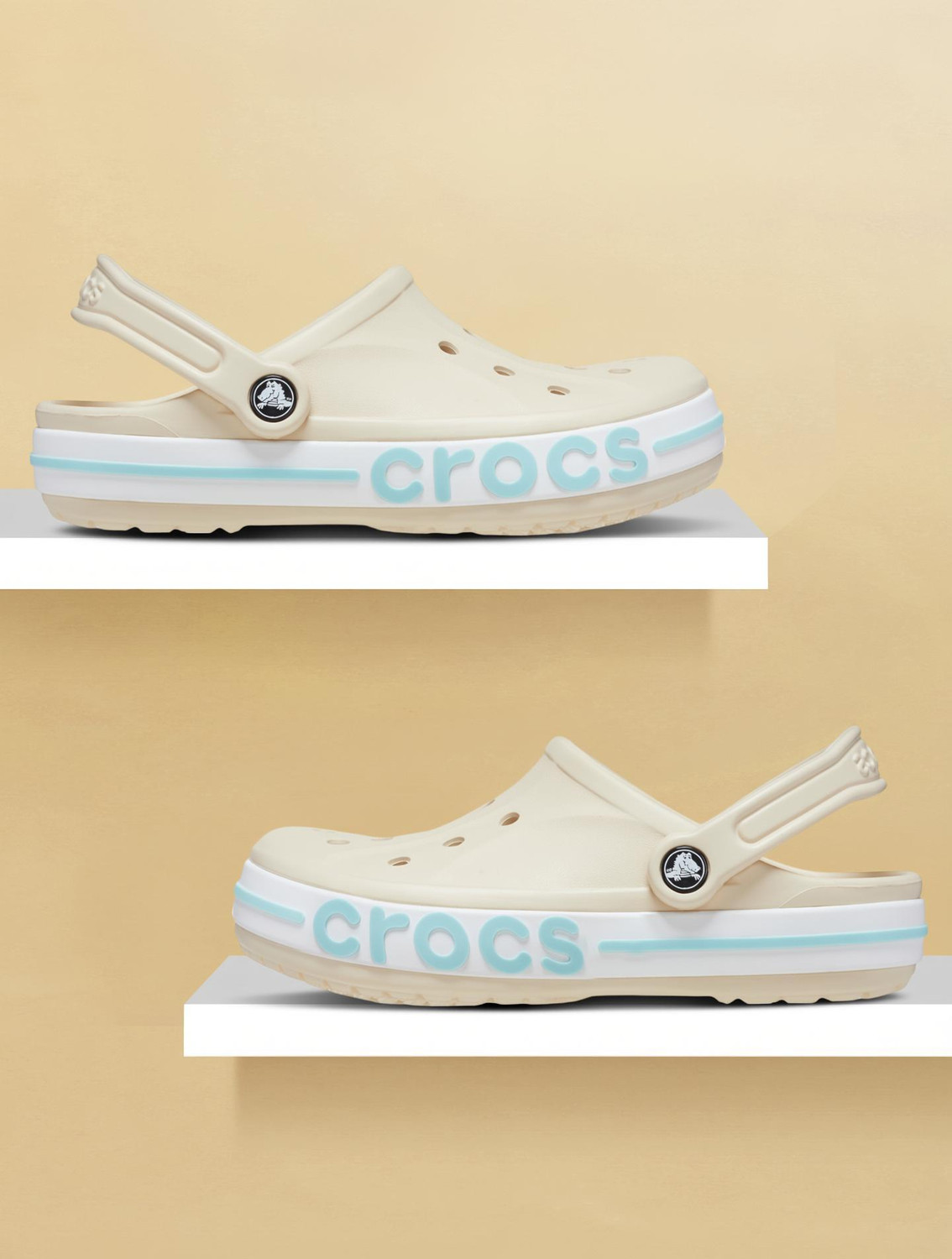 Image of CROCS Unisex Classic Clogs Sandal (White , 4 UK /India)