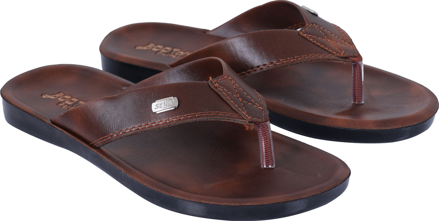Image of Bata Men Sandal (Brown , 11)