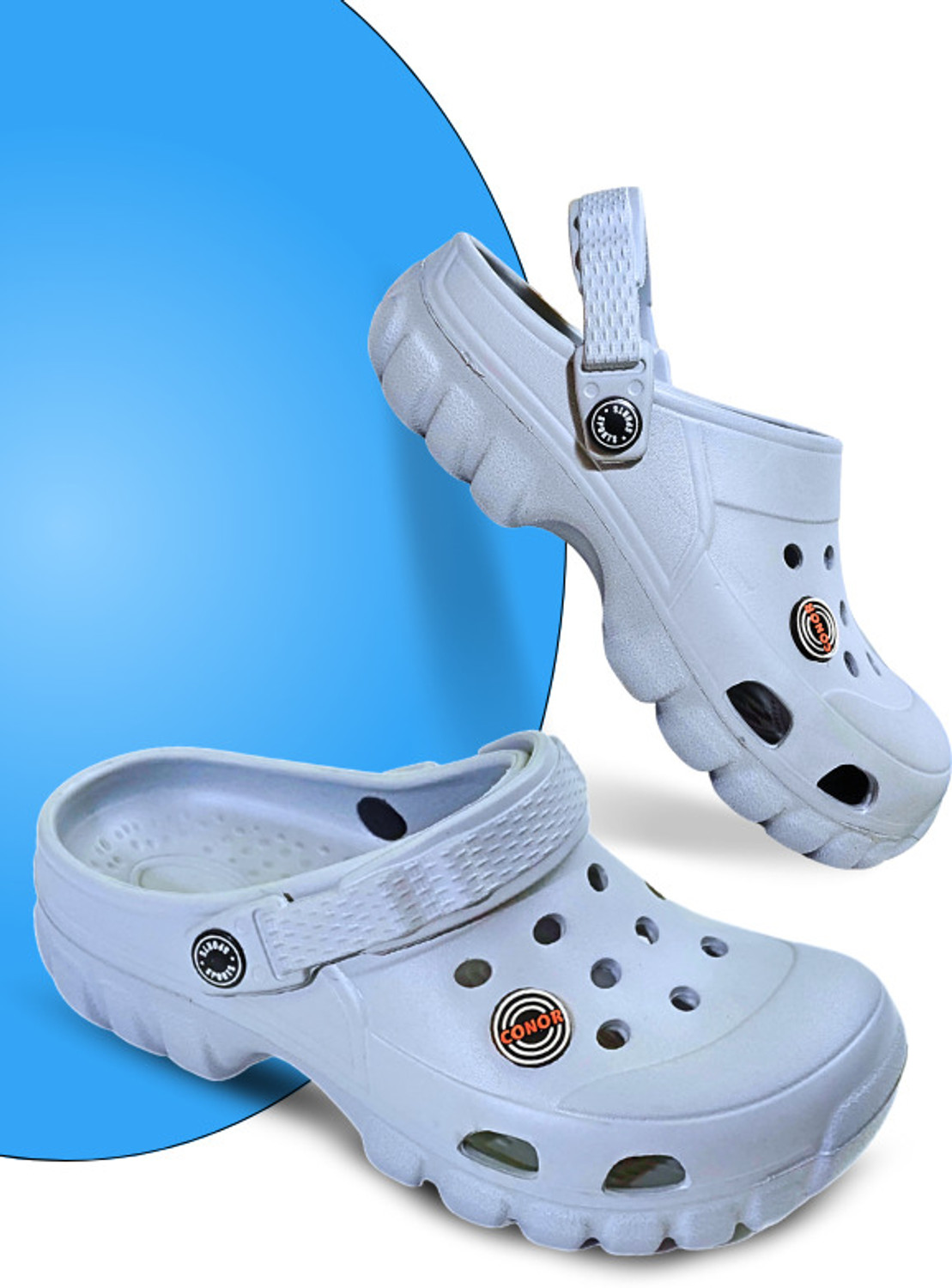 Image of BRUTON Men Sandal (Grey , 10)