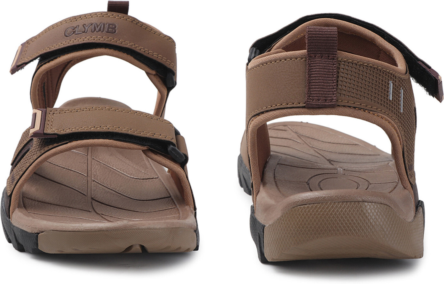 Image of CLYMB Men Sports Sandal (Brown , 8)
