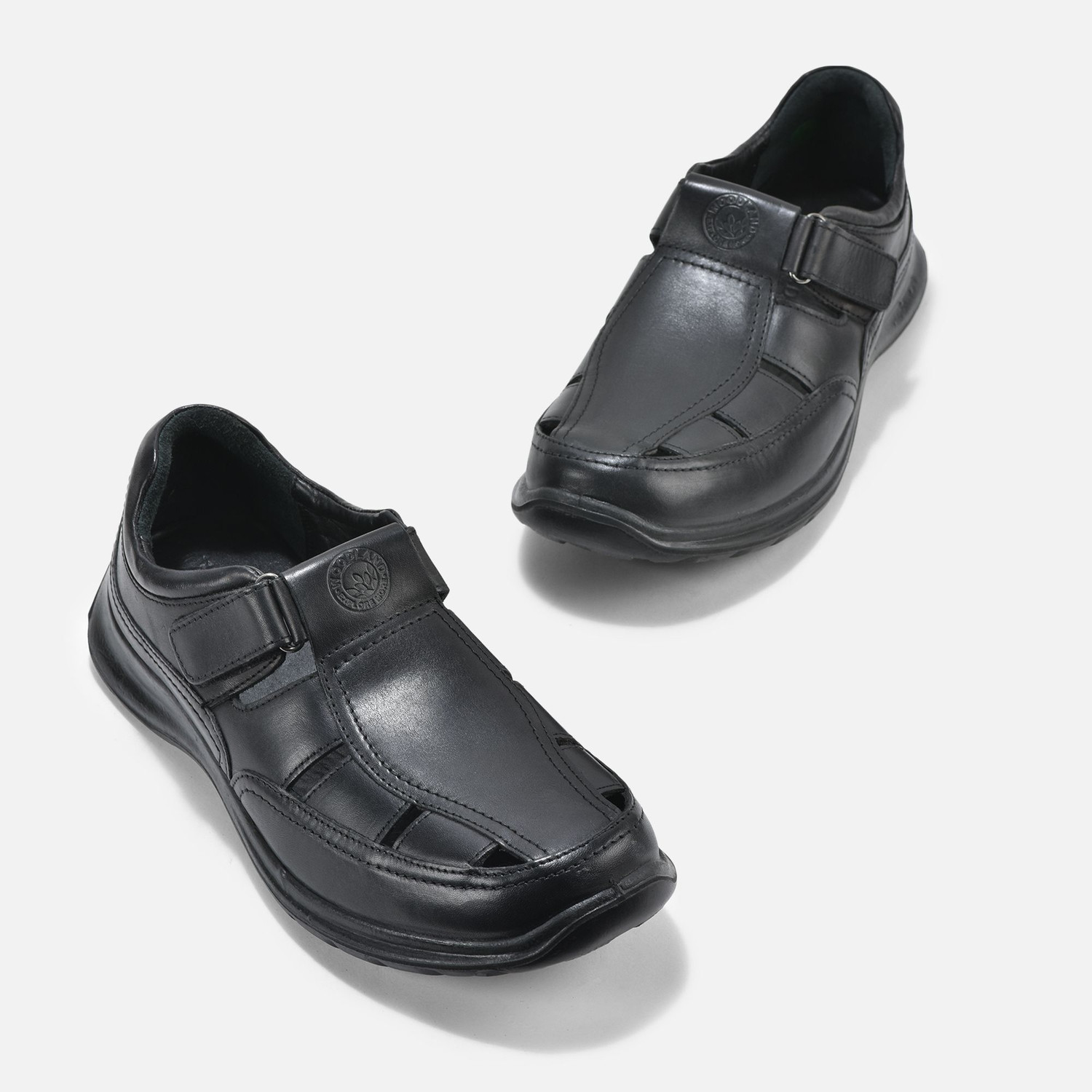 Image of WOODLAND Men Casual Sandal (Black , 11)
