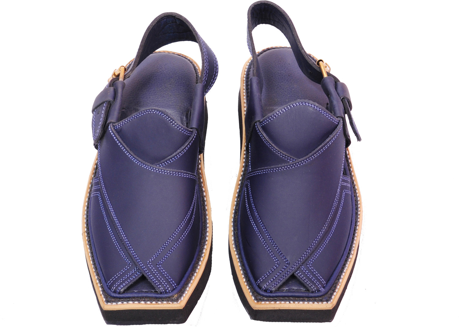 Image of PESHAWARI CHAPPAL Men Sandal (Black , 8)