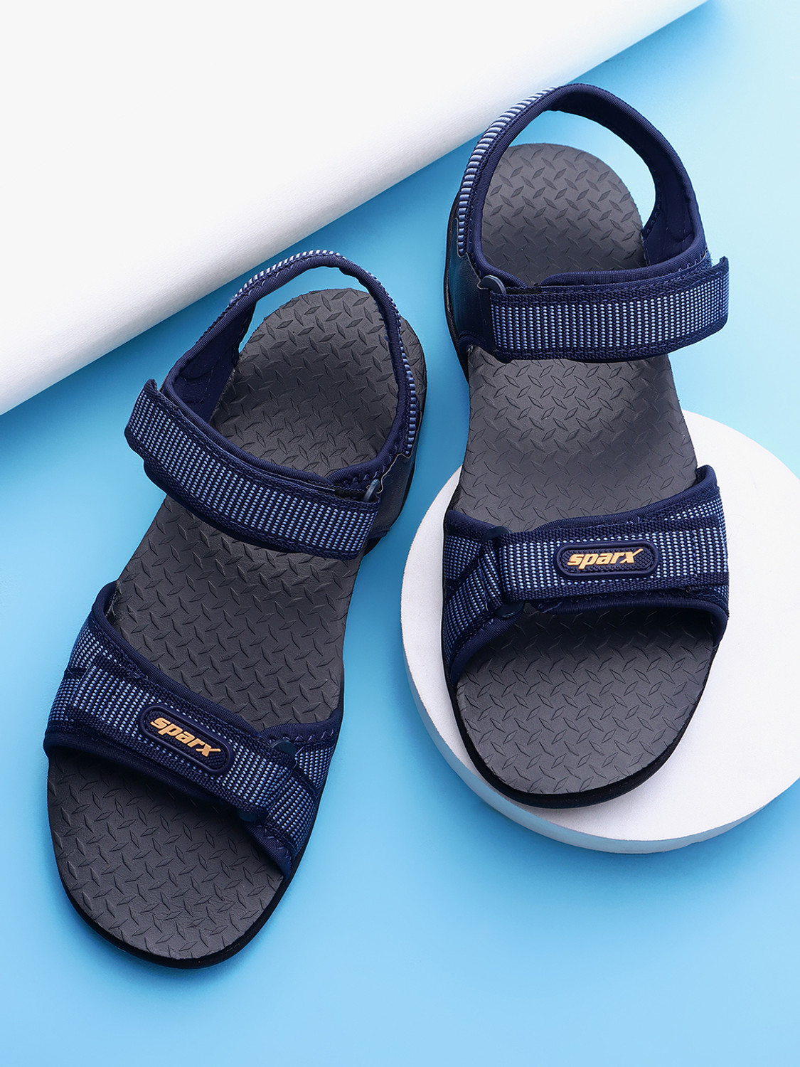 Image of Impakto by Ajanta Men Casual Sandal (Blue , 8)