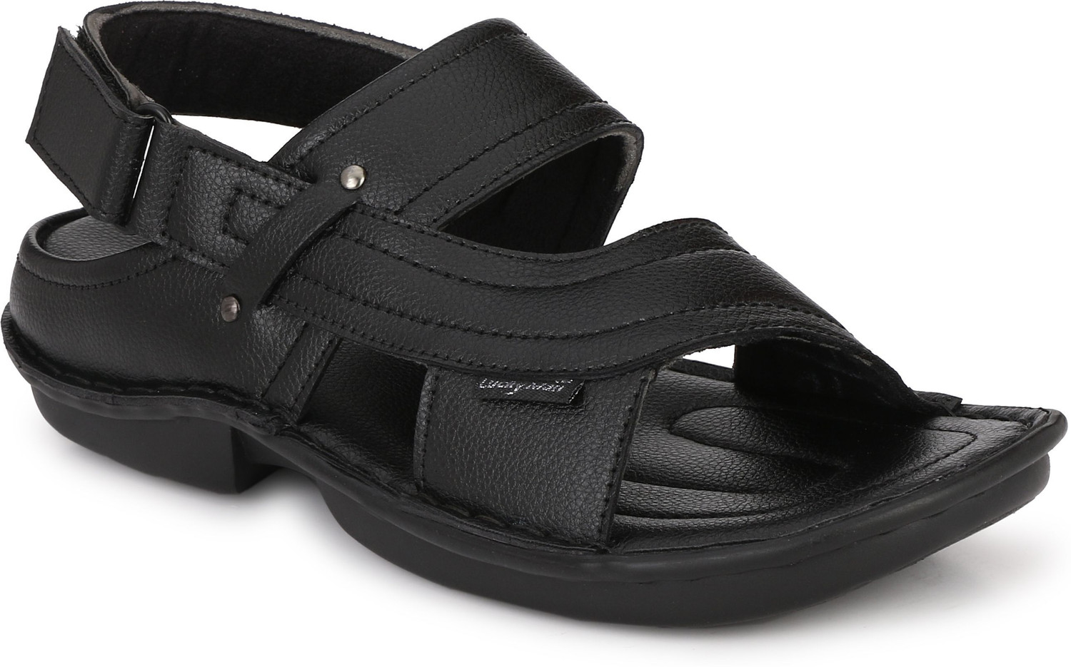 Image of PESHAWARI CHAPPAL Men Sandal (Black , 5)