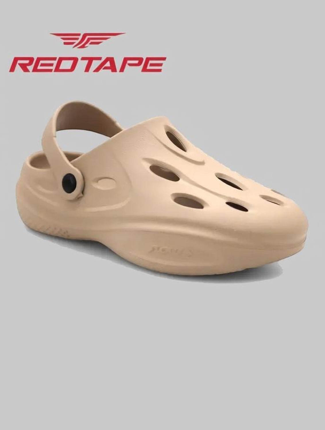 Image of RED TAPE Men Clogs Sandal (Grey , 11)