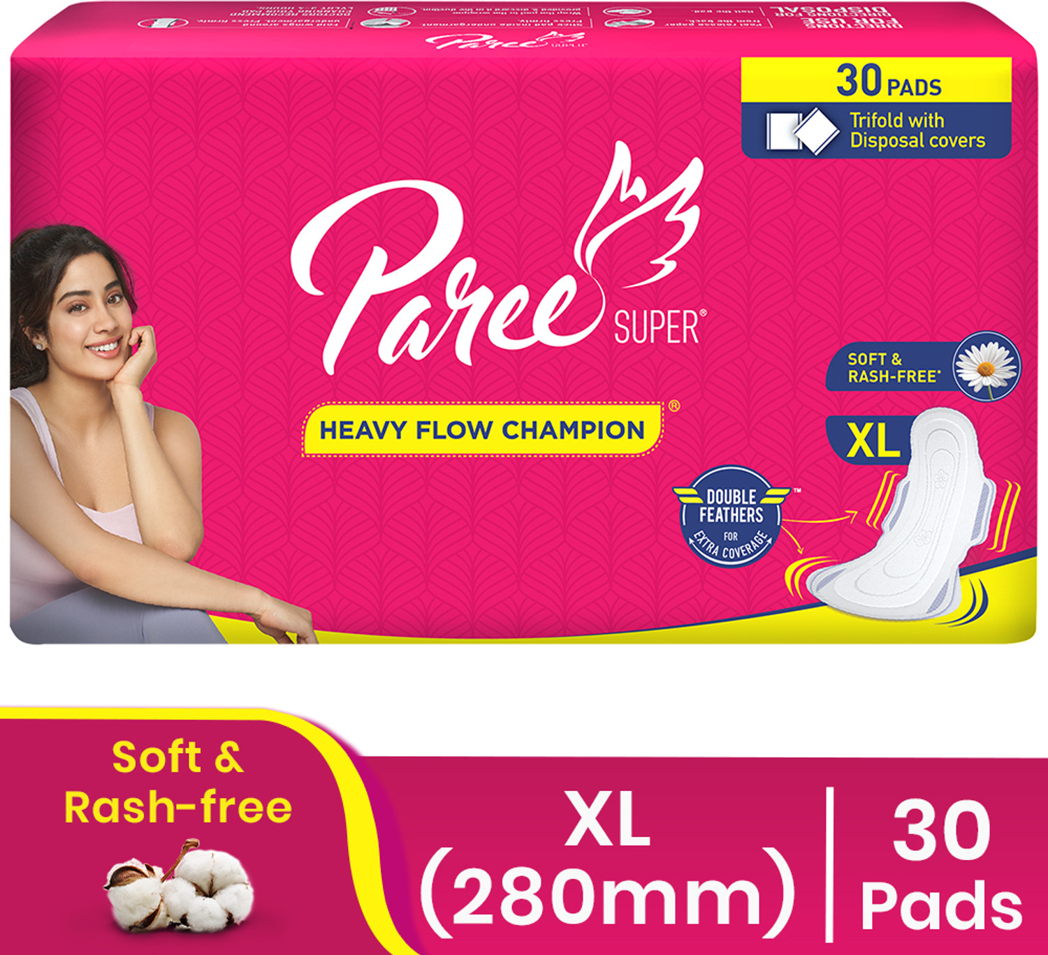 Paree Super Heavy Flow XL Pads - Image 6