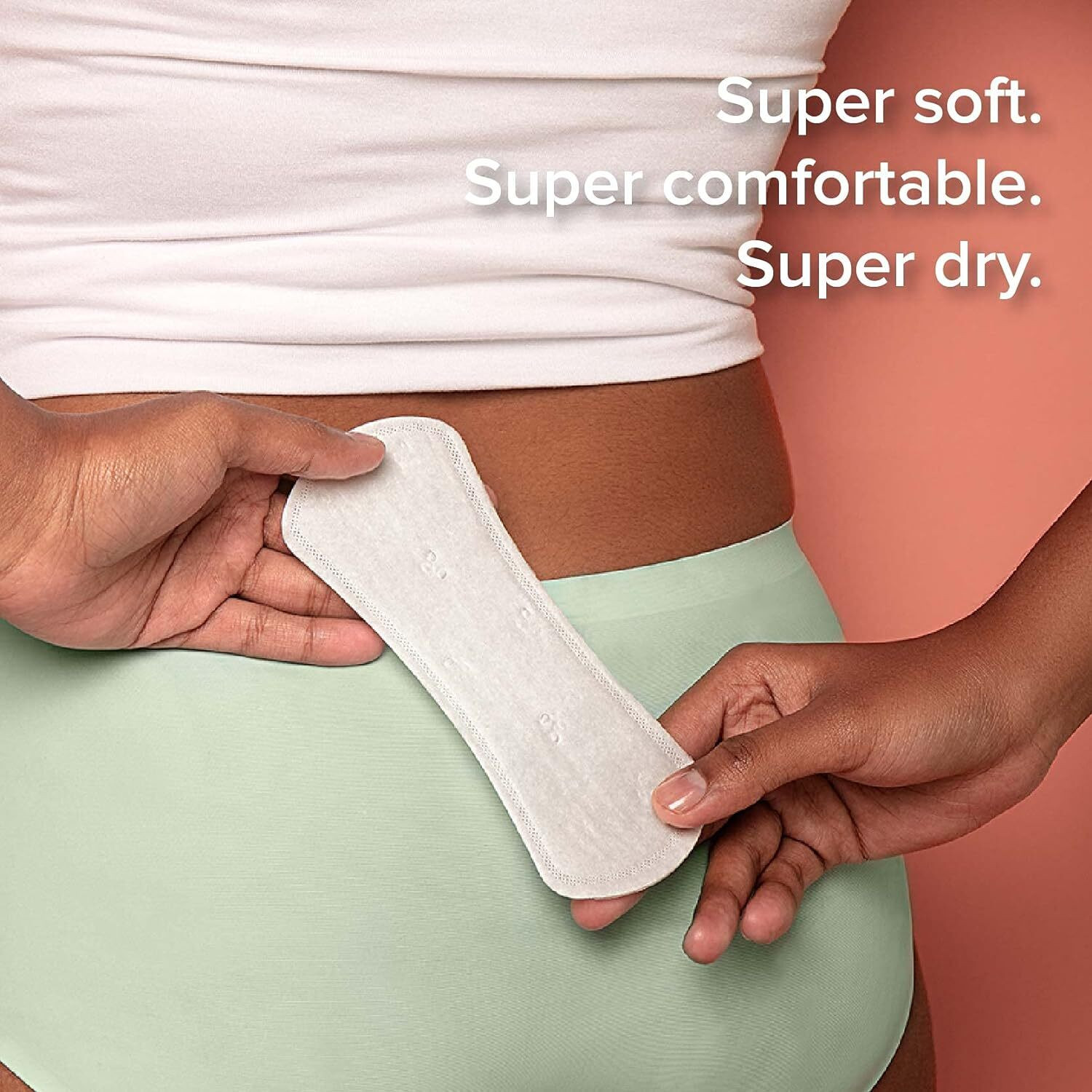 Image of Nua Everyday Panty Liners Soft Comfortable Sanitary Pad ,48 Pcs x Pack of 3 Pantyliner (Pack of 144)