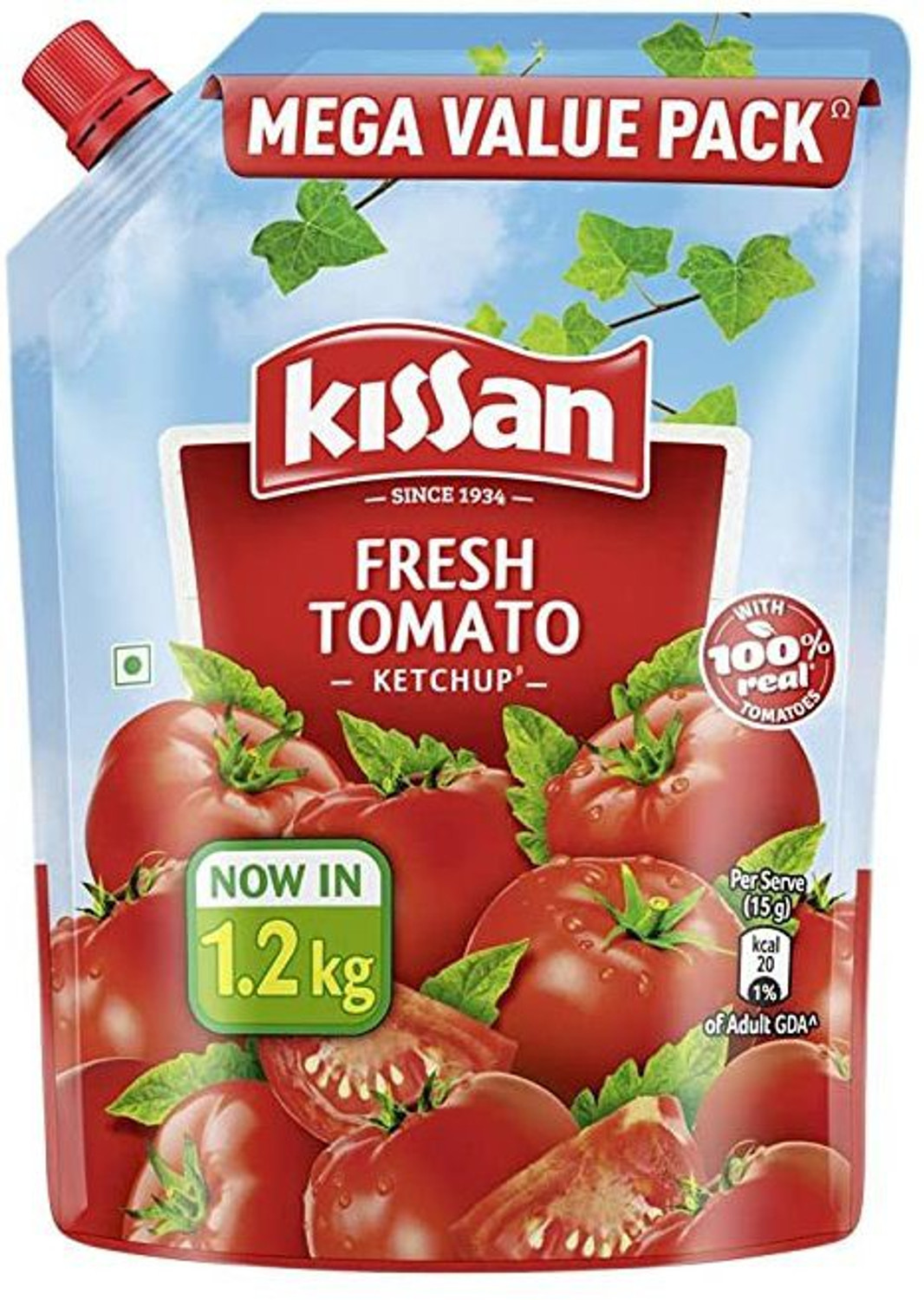 Image of Kissan ketchup Sauces & Ketchup (1200 g)