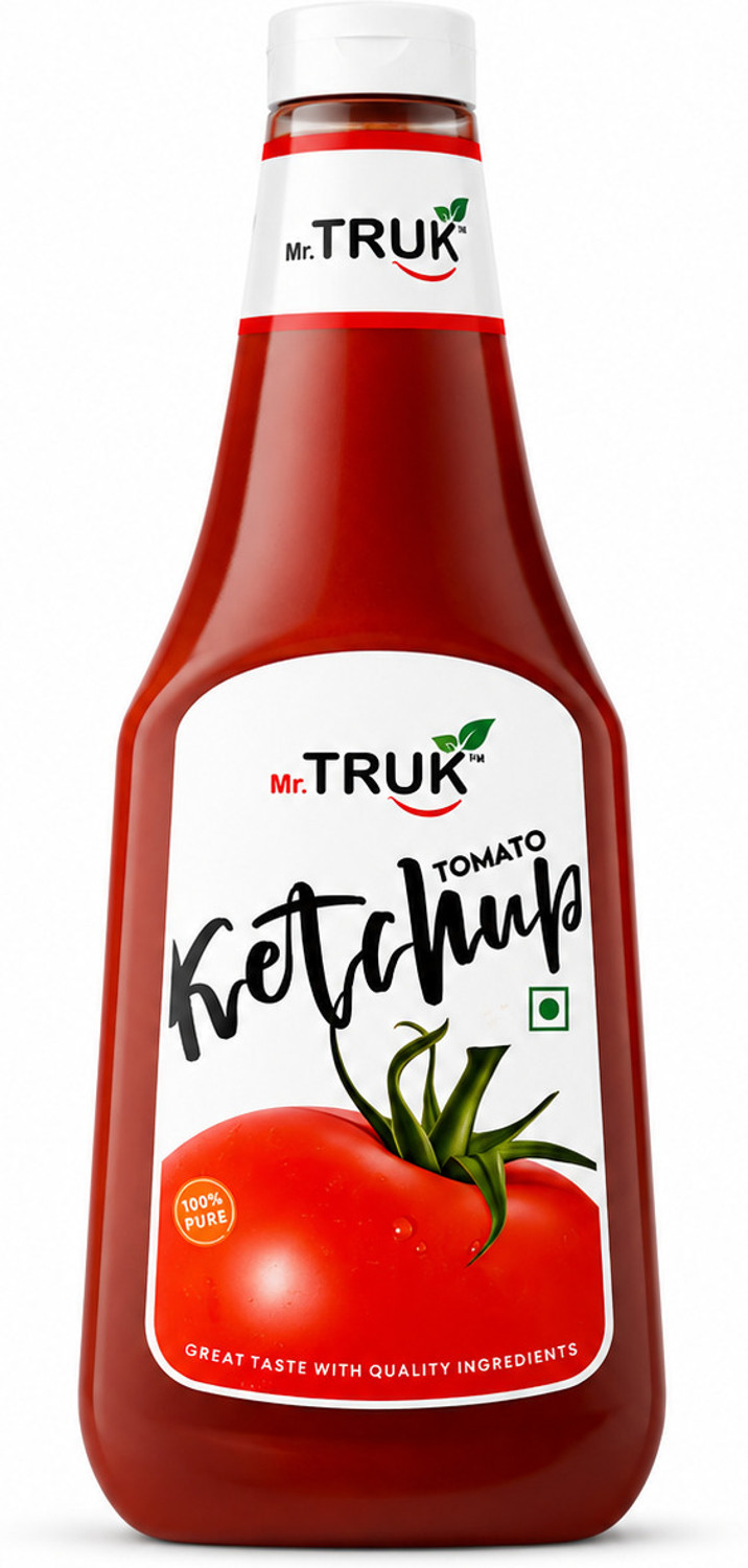 Image of The True Tomato Tomato Ketchup 550gm (2) | 100% Pure Tomatoes Ketchup (2 x 550 g)
