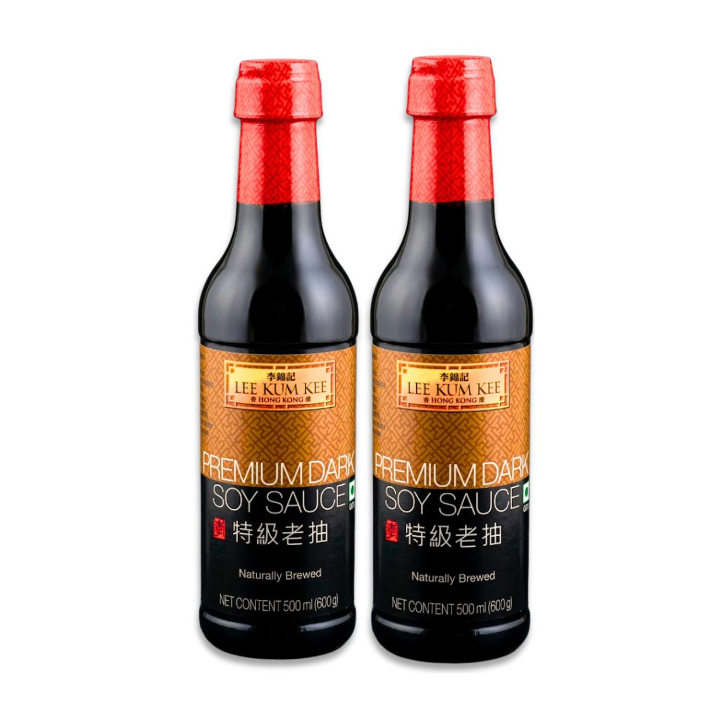 Image of Lee Kum Kee Premium Dark Soy Sauce (Pack of 2) Sauce (2 x 500 g)
