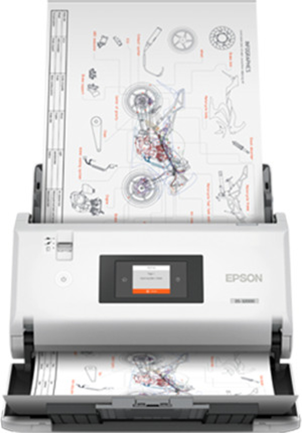 Image of Epson Perfection V39II Flatbed Scanner (Black)