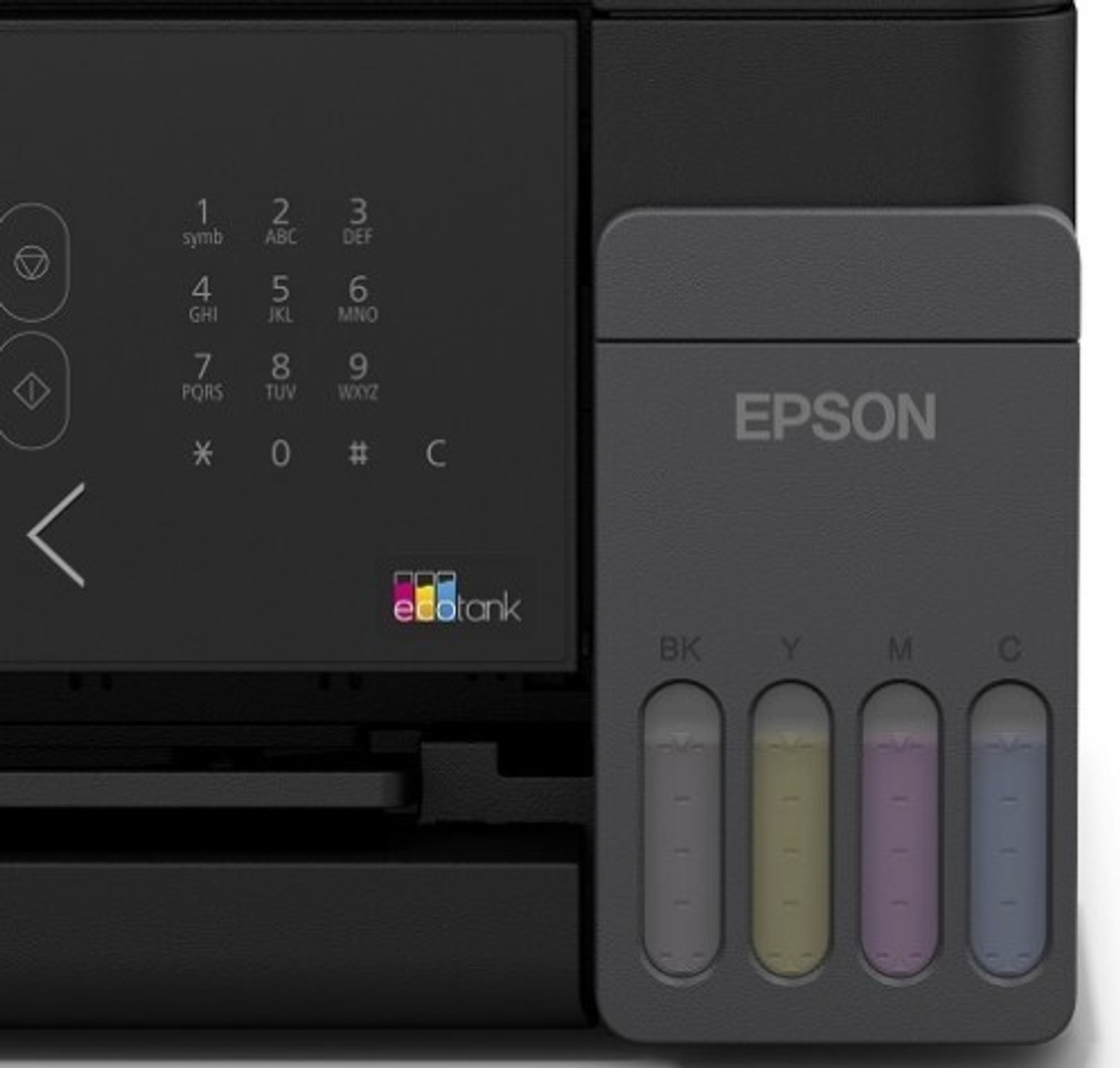 Image of Epson EcoTank L Series Epson EcoTank L5390 A4 Wi-Fi All-in-One Ink Tank Printer with ADF Scanner (Black)
