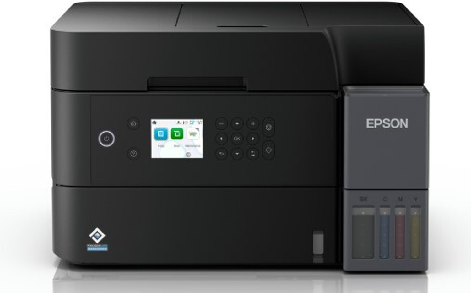 Image of Epson EcoTank L Series Epson EcoTank L5390 A4 Wi-Fi All-in-One Ink Tank Printer with ADF Scanner (Black)