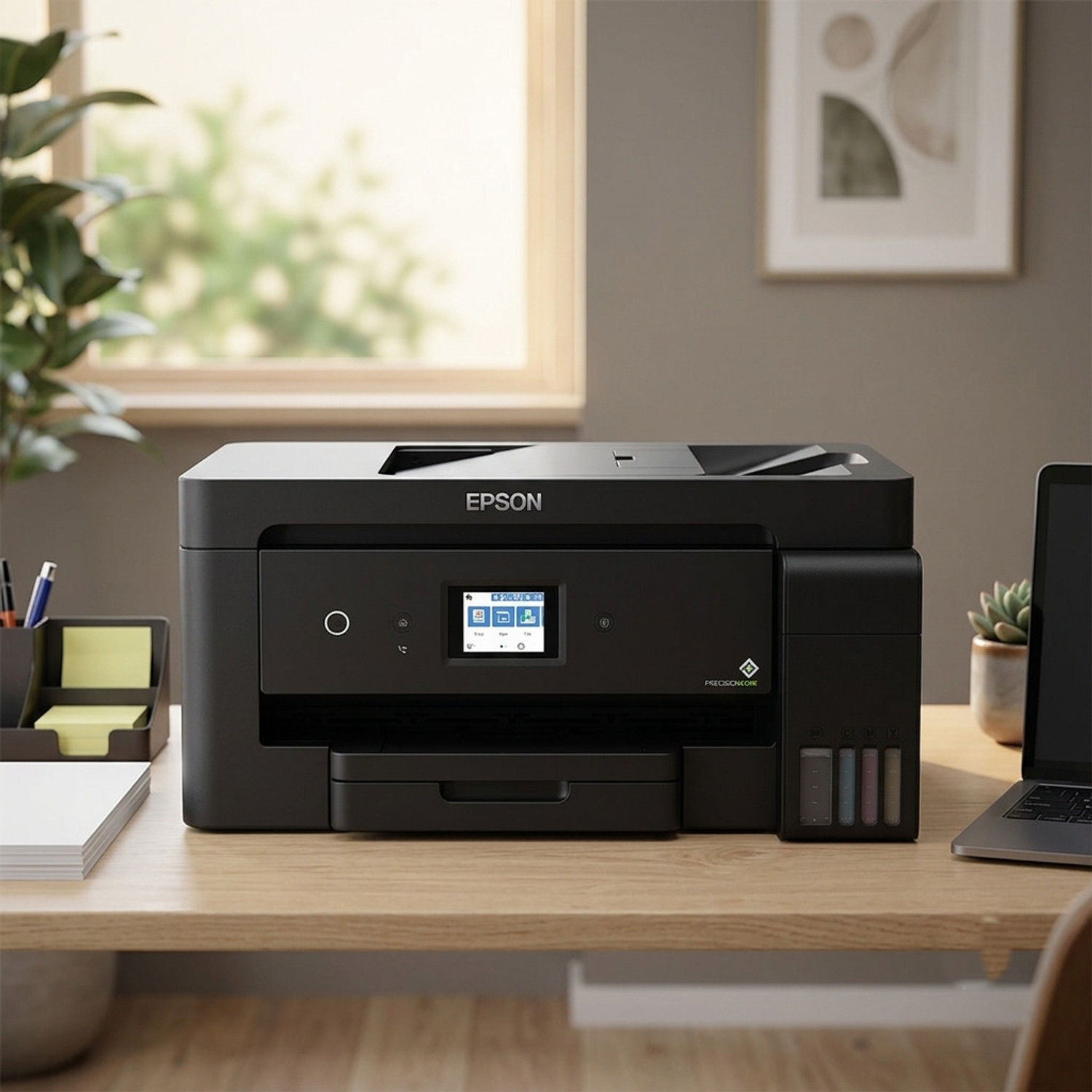 Image of Epson EcoTank L14150 A3+ Wi-Fi All-in-One Ink Tank Printer | Print, Scan, Copy & Fax Printer Scanner (Black)