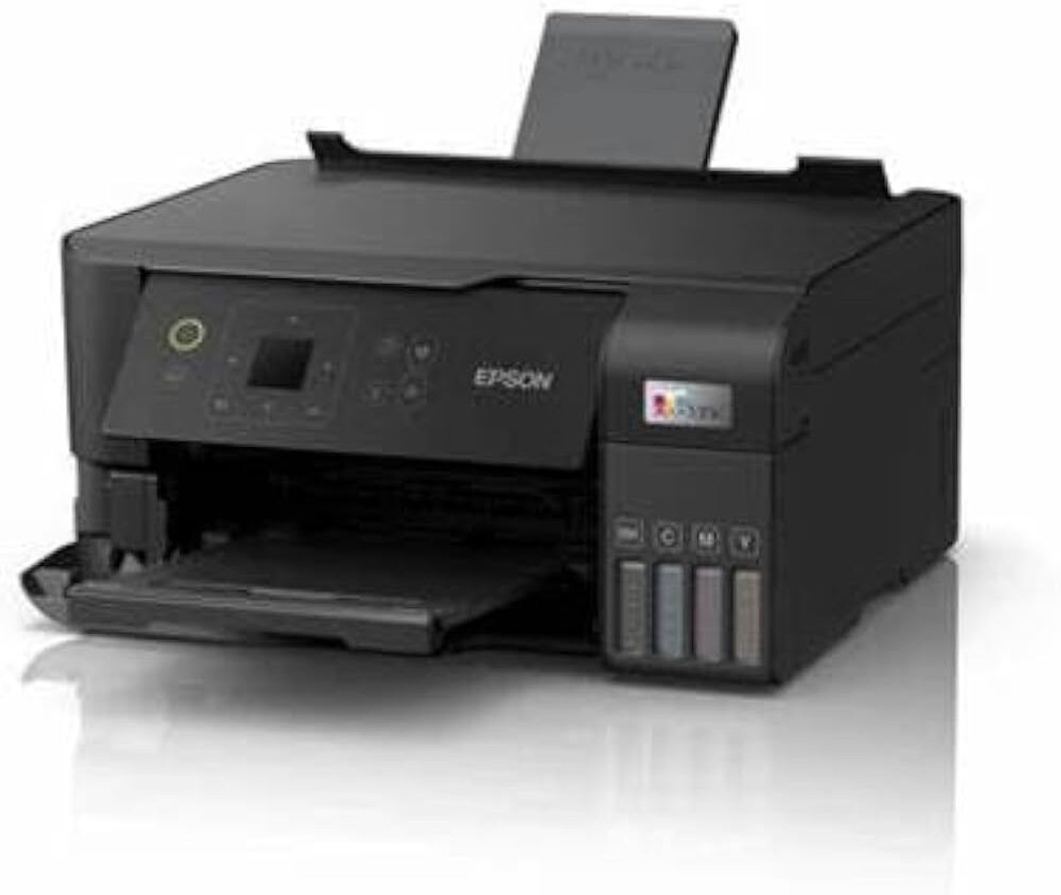 Image of Epson EcoTank L Series Epson EcoTank L5390 A4 Wi-Fi All-in-One Ink Tank Printer with ADF Scanner (Black)