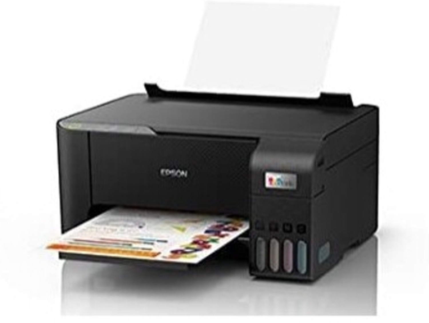 Image of Epson EcoTank L Series EcoTank L3110 Printer Scanner (Black)