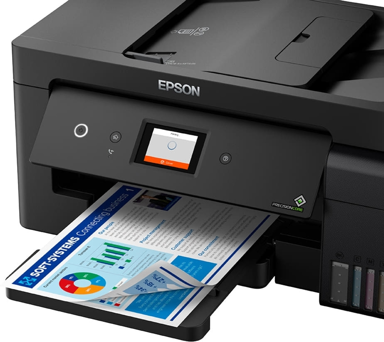 Image of Epson EcoTank L14150 A3+ Wi-Fi All-in-One Ink Tank Printer | Print, Scan, Copy & Fax Printer Scanner (Black)