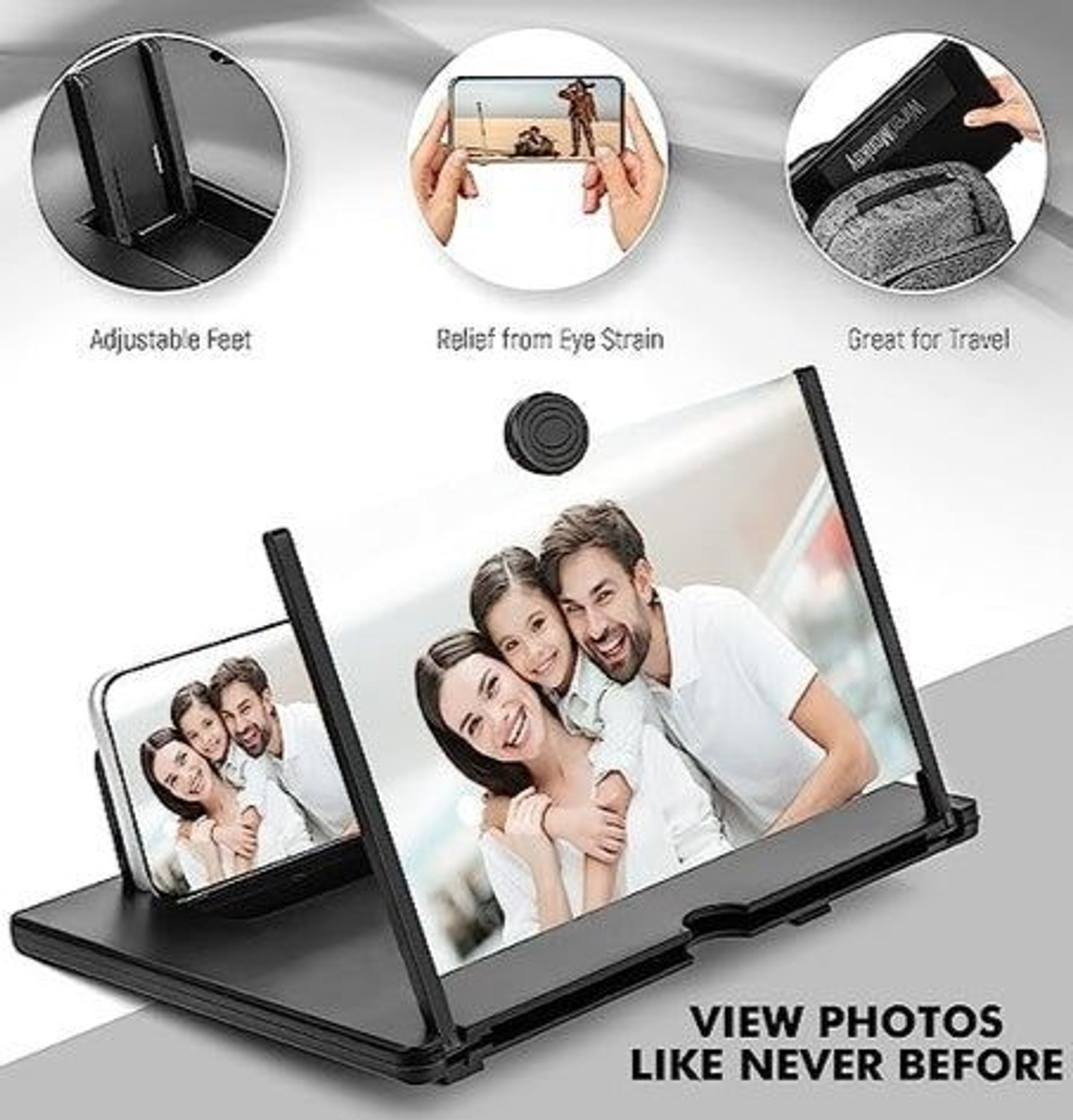 Image of Kesar 12 inch TV Screen Magnification for Phone Screen Expander Phone