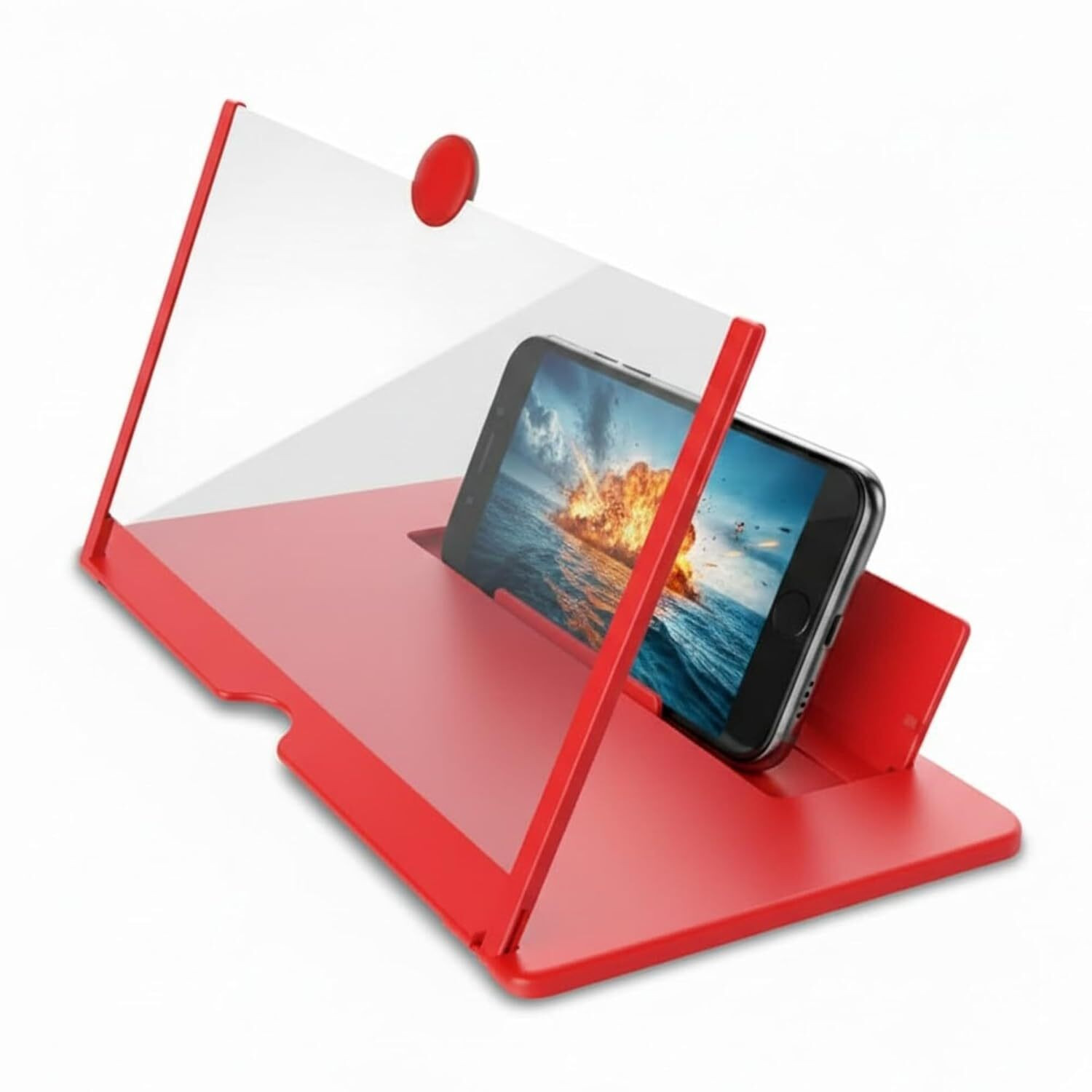 Image of Gribbtor 12 inch 3 times screen magnifier fresnel mirror HD vivoppox Screen Expander Phone