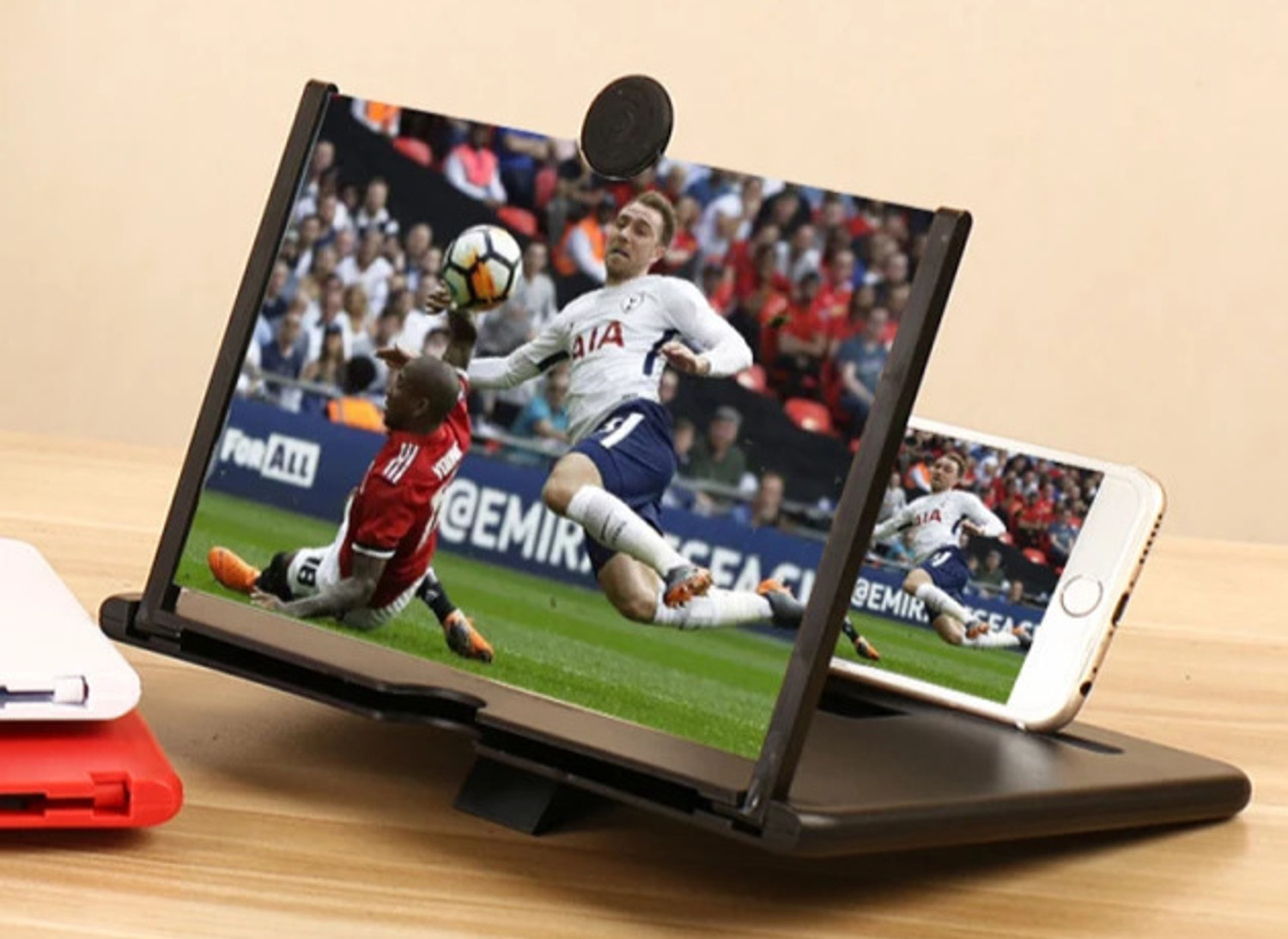 Image of Gribbtor 12 inch 3 times screen magnifier fresnel mirror HD vivoppox Screen Expander Phone