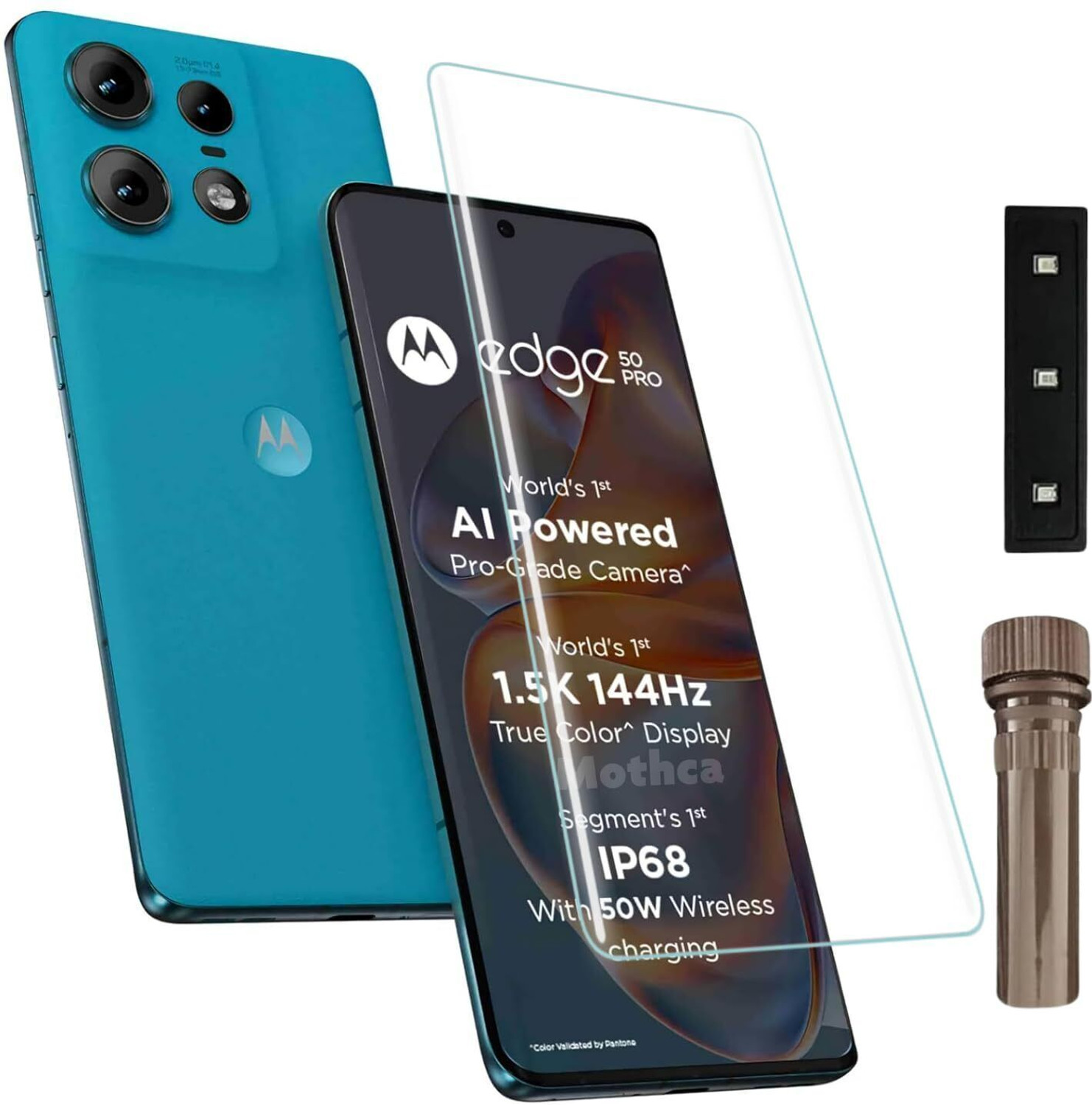 Image of INSTYLE Tempered Glass Guard for Motorola Edge 50 Pro (Pack of 1)