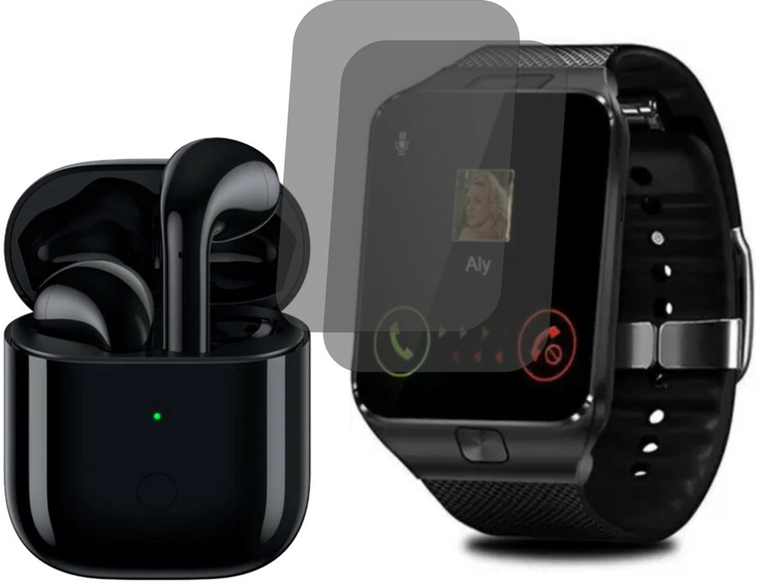 Image of TWS FoldUp Bluetooth Bass Pro Studio Sound ZP Bluetooth & Wired Headset (White, On the Ear)