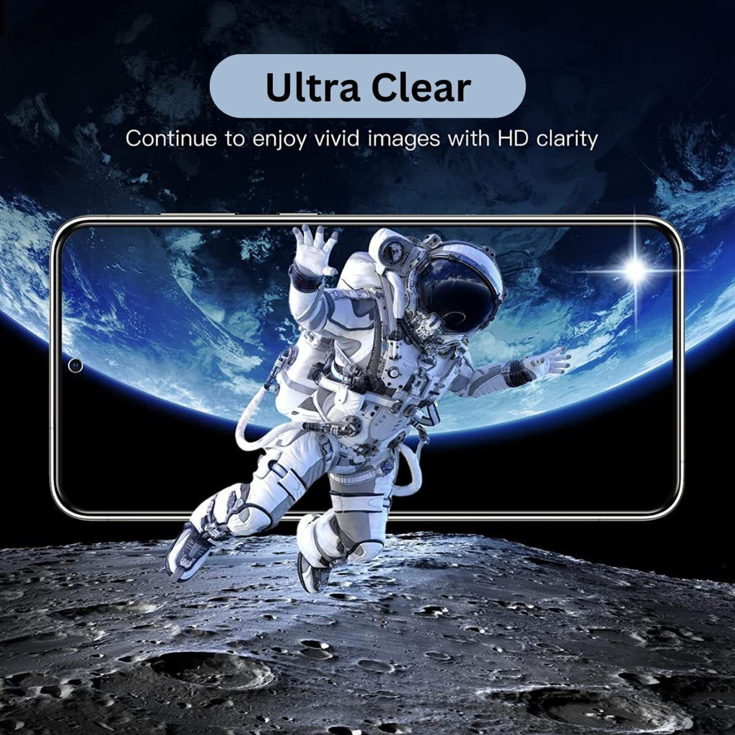 Image of SDH PROTECT Edge To Edge Screen Guard for IQOO Z10 5G, Self Healing Unbreakable Membrane Full Coverage with Easy Installation Kit-Clear (Not a Tempered Glass) (Pack of 1)