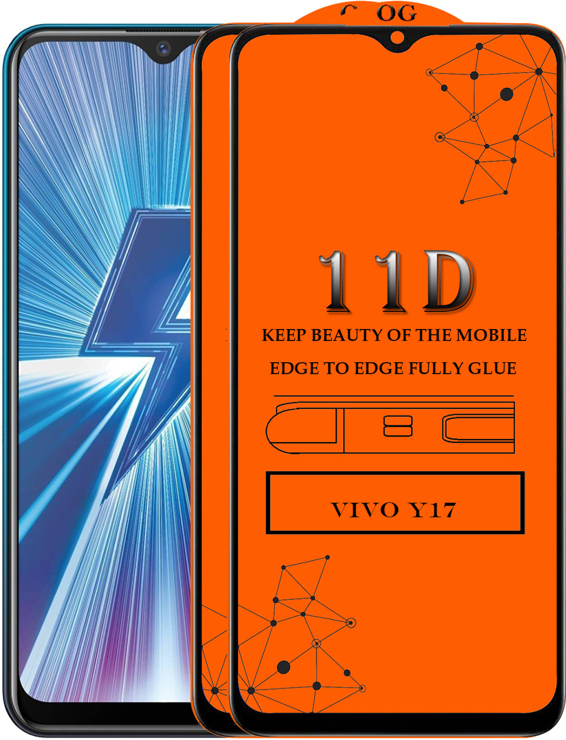 Image of PROACCS Edge To Edge Tempered Glass for OnePlus Nord N20 SE (Pack of 2)