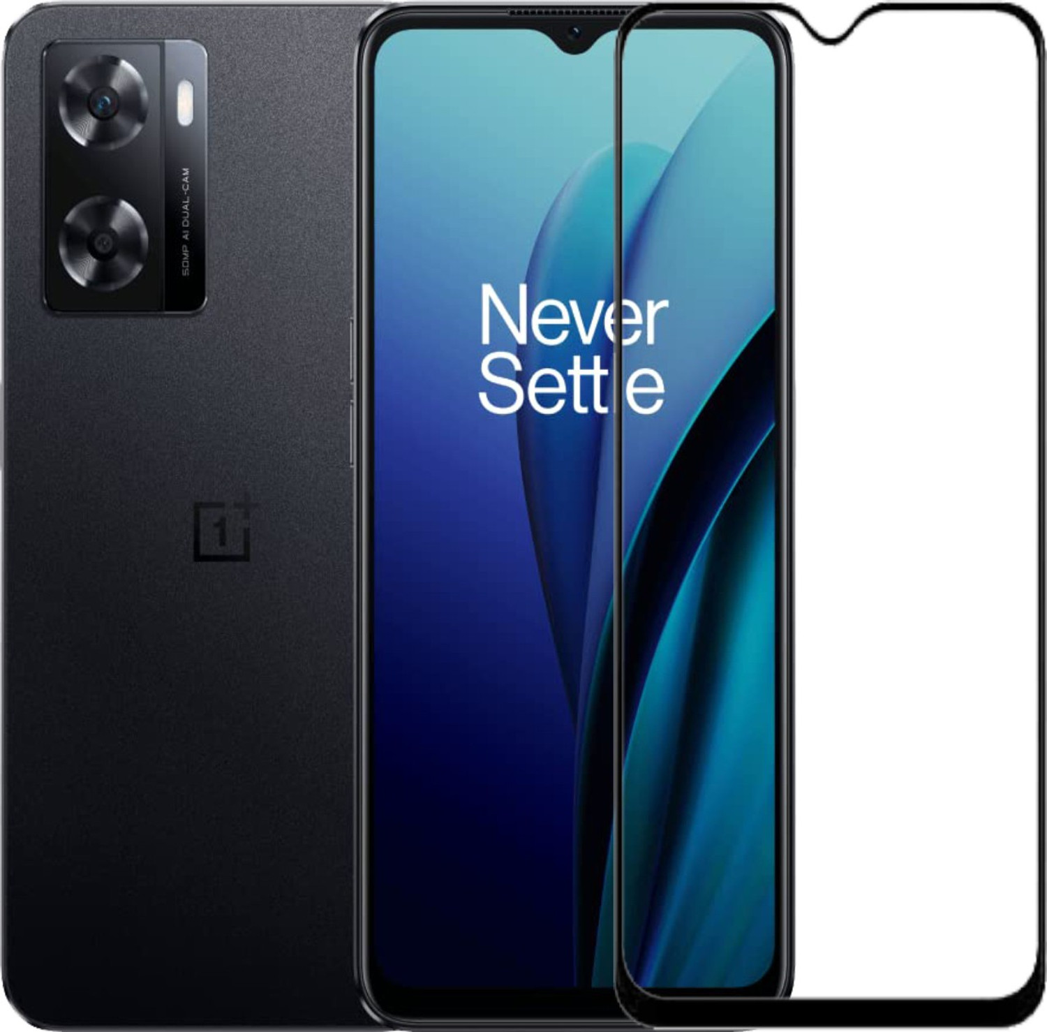 Image of PROACCS Edge To Edge Tempered Glass for OnePlus Nord N20 SE (Pack of 2)