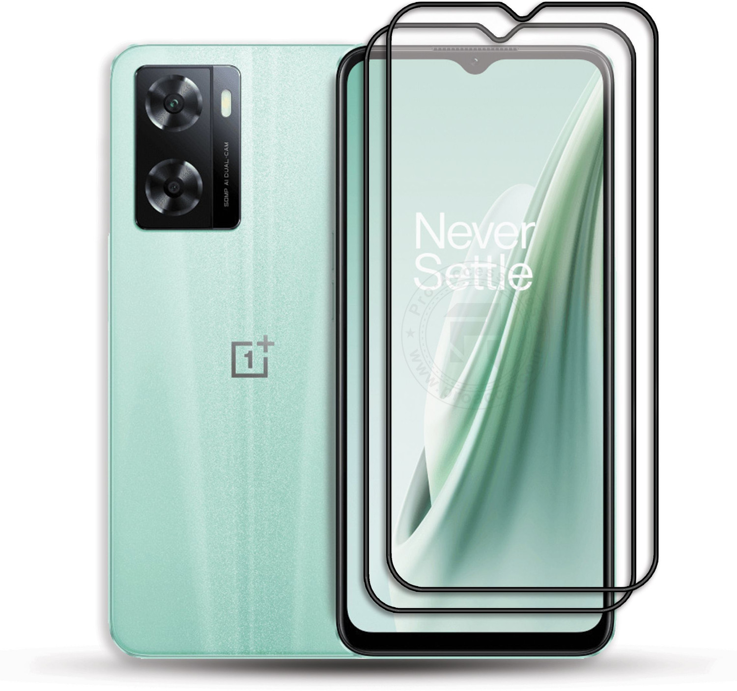 Image of PROACCS Edge To Edge Tempered Glass for OnePlus Nord N20 SE (Pack of 2)