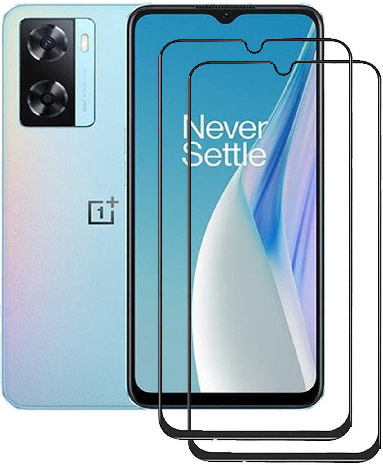 Image of PROACCS Edge To Edge Tempered Glass for OnePlus Nord N20 SE (Pack of 2)