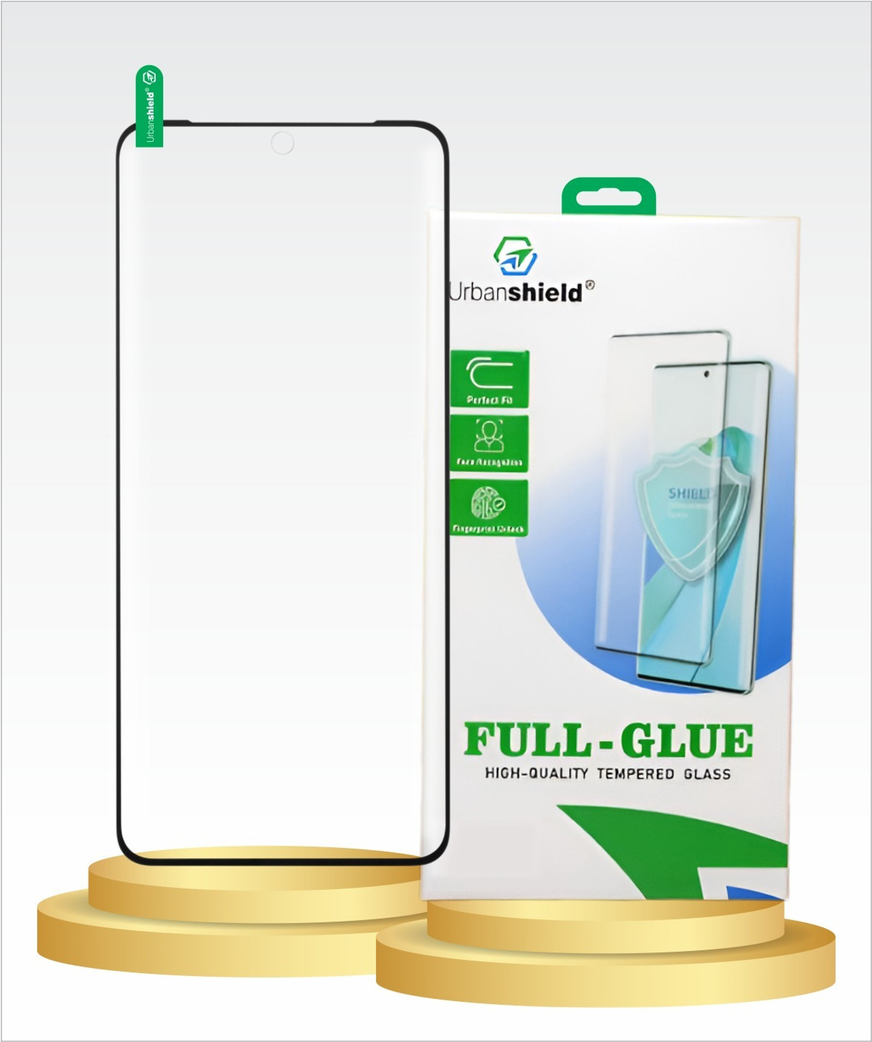 Image of Urban Shield Edge To Edge Tempered Glass for Realme P3 Ultra (Pack of 1)