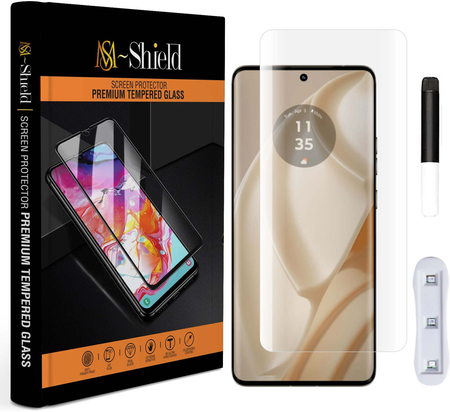 Image of INSTYLE Tempered Glass Guard for Motorola Edge 50 Pro (Pack of 1)