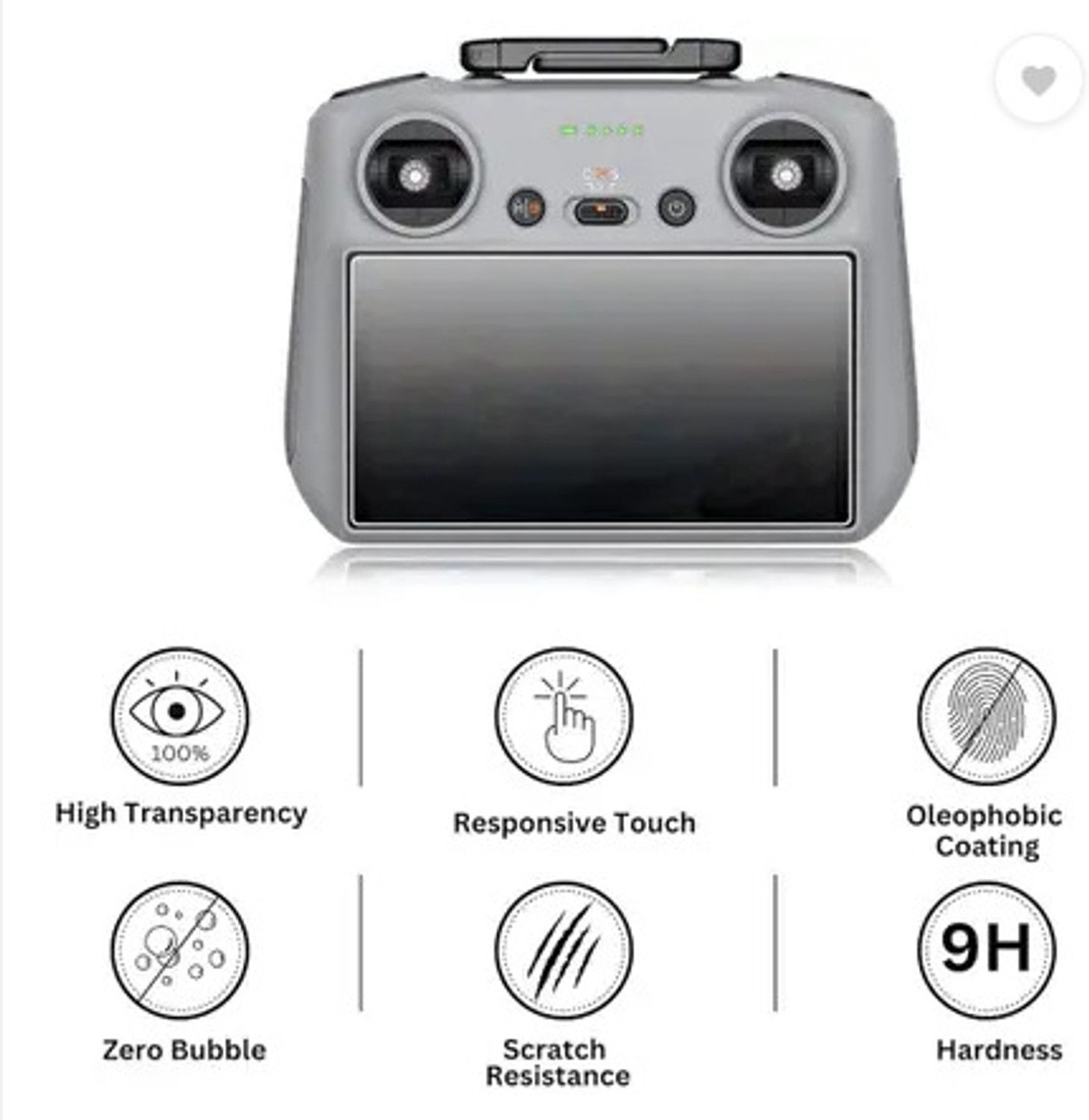 Image of DRONE Nano Glass for Mini 3 (DJI RC), Lightweight 3x Mechanical Gimbal Drones with Camera for Adults 4K (Pack of 2)