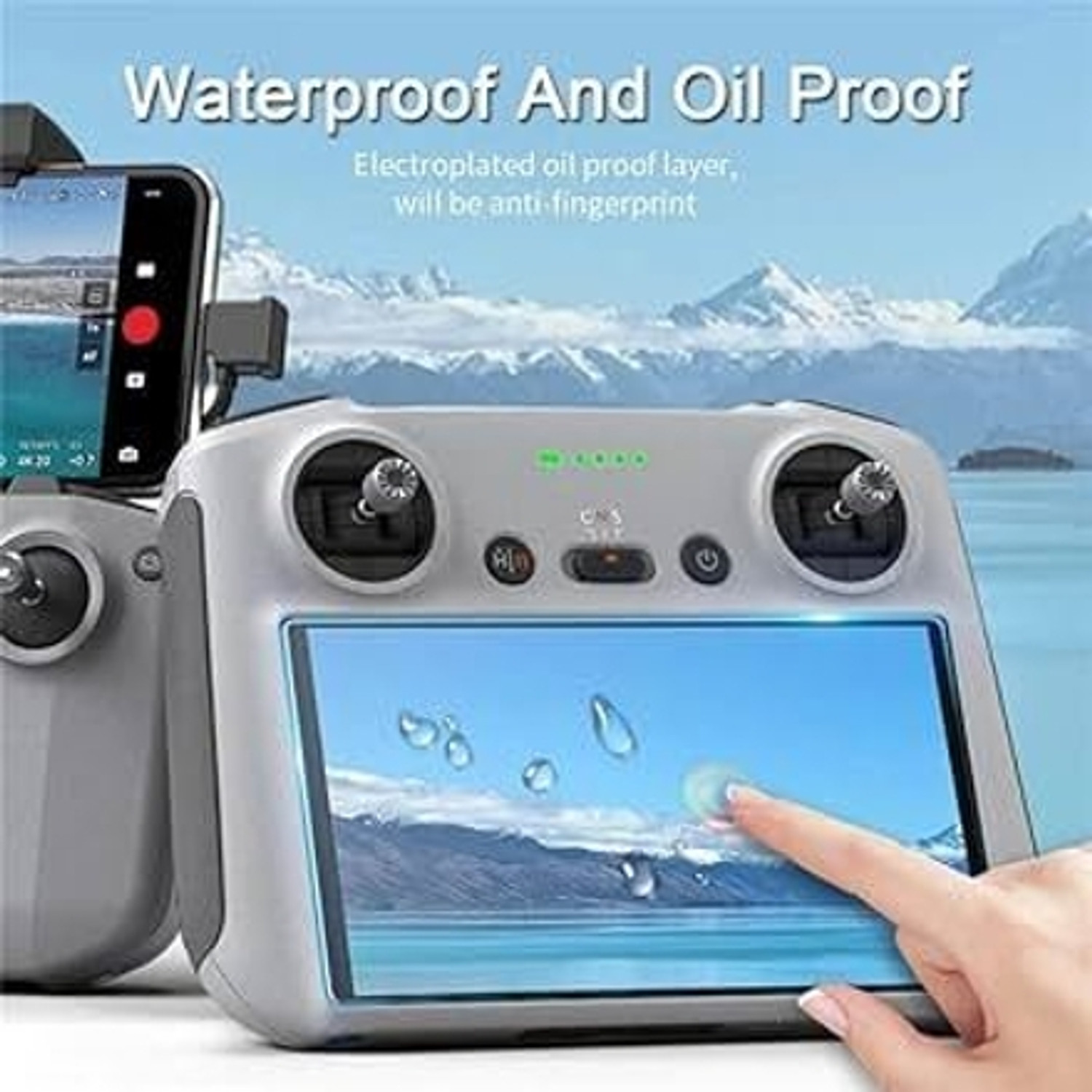 Image of DRONE Nano Glass for DJI Mini 3 Pro Standard Pre-owned Drone - Copy (Pack of 2)