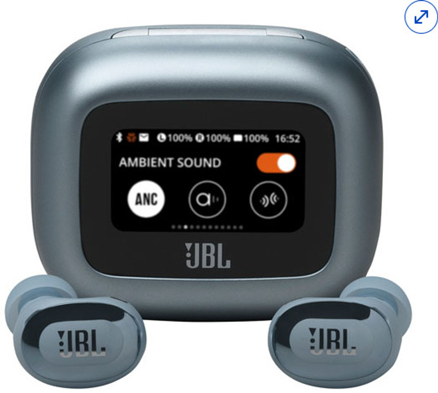 Image of SIGNATIZE in Ear Earbuds with 35H Playtime,Low Latency Bass Drivers, Type-C Fast Charging Bluetooth Headset (Transparent, In the Ear)