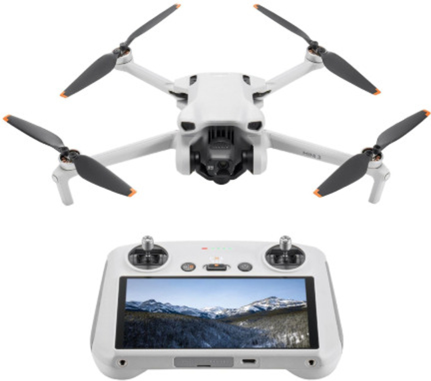Image of DRONE Nano Glass for Mini 3 (DJI RC), Lightweight 3x Mechanical Gimbal Drones with Camera for Adults 4K (Pack of 2)