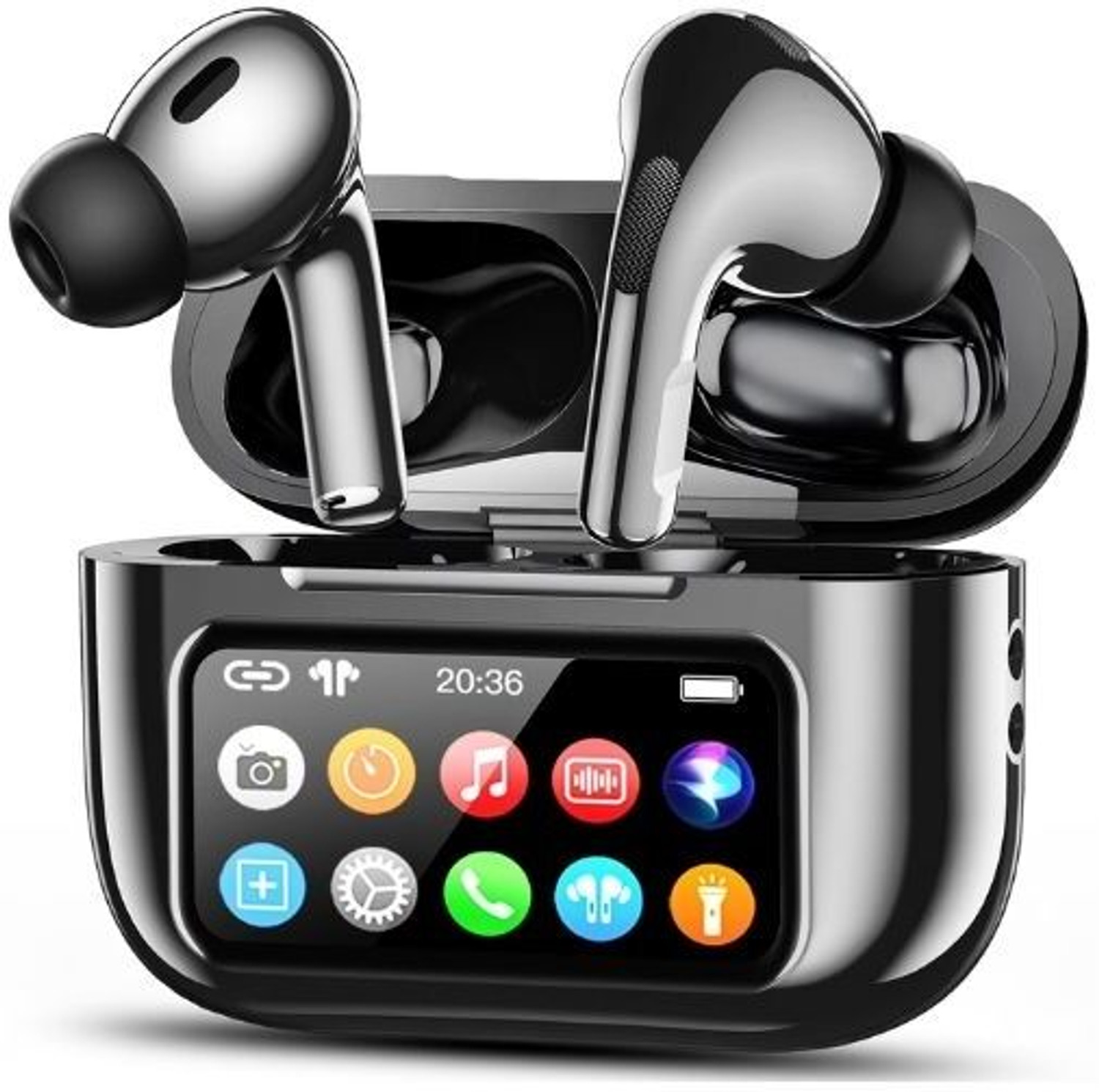 Image of Lynacz Original Compatible for One+ Buds 3 Pro Truly Wireless Bluetooth Earbuds Bluetooth Headset (Black, True Wireless)