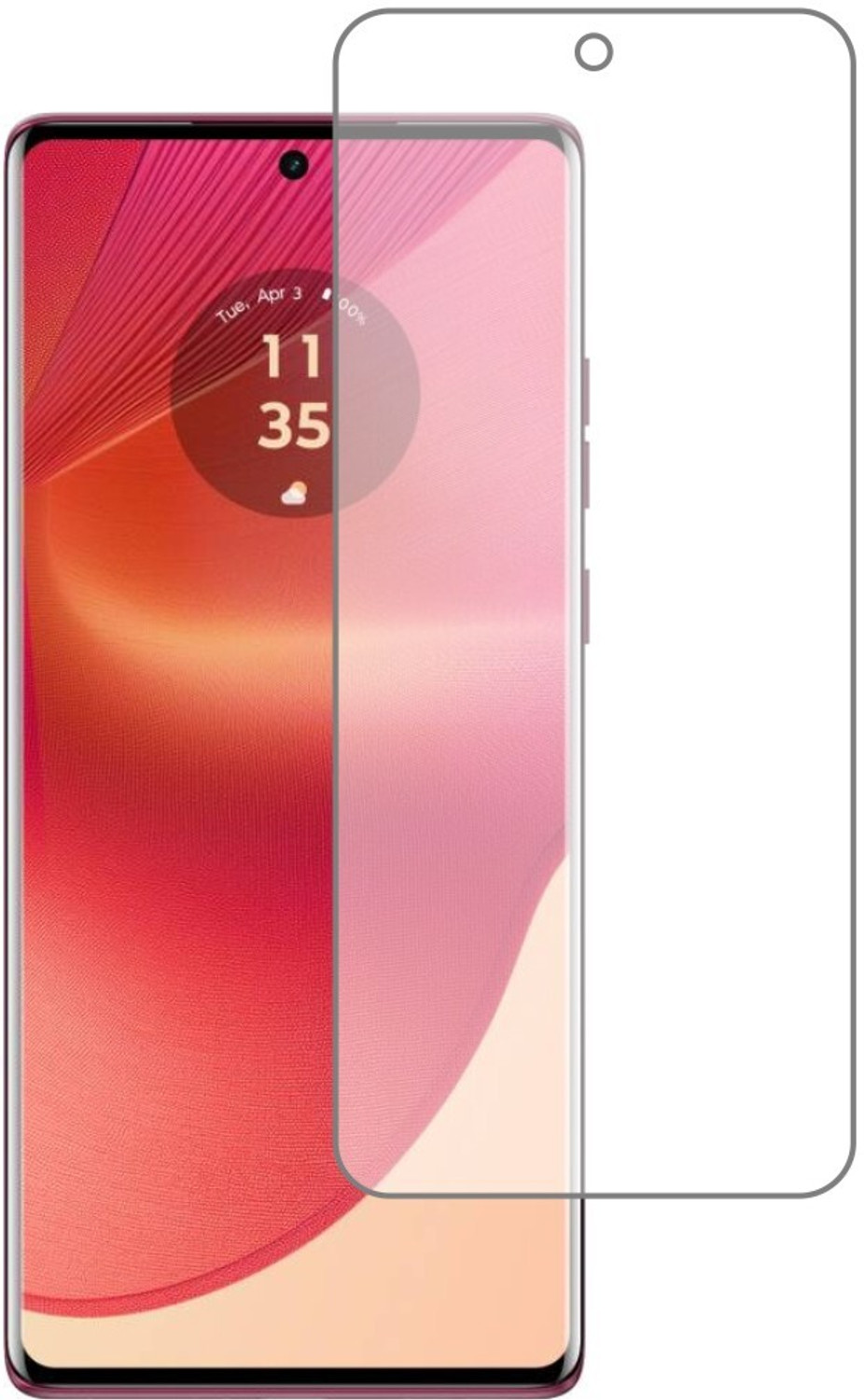 Image of ScreenEra Screen Guard for Google Pixel 9a Mobile - Matte Finish (Not a Tempered Glass) without Black Border (Pack of 1)