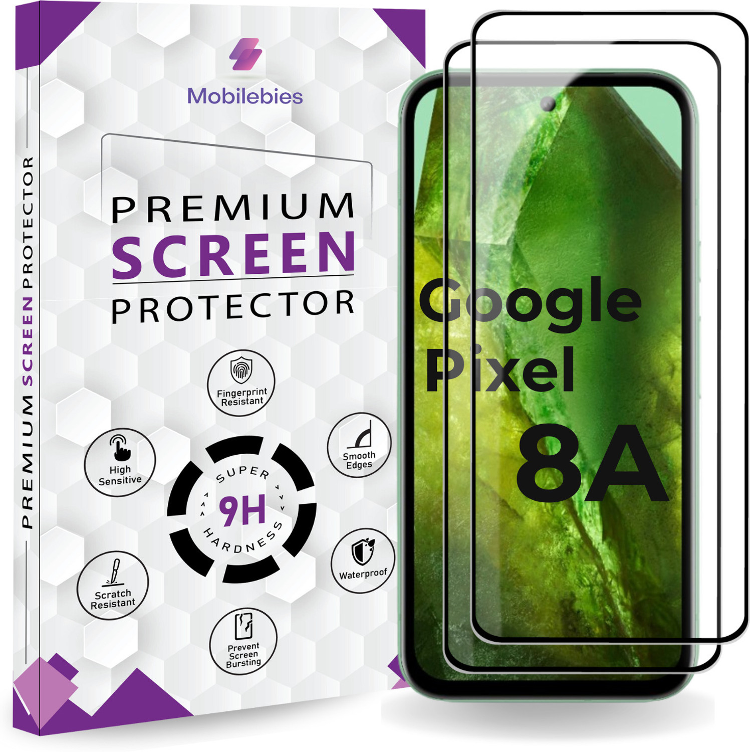 Mobilebies Tempered Glass Guard for Google Pixel 8A OG Premium Screen Protector - Mobilebies : Flipkart.com