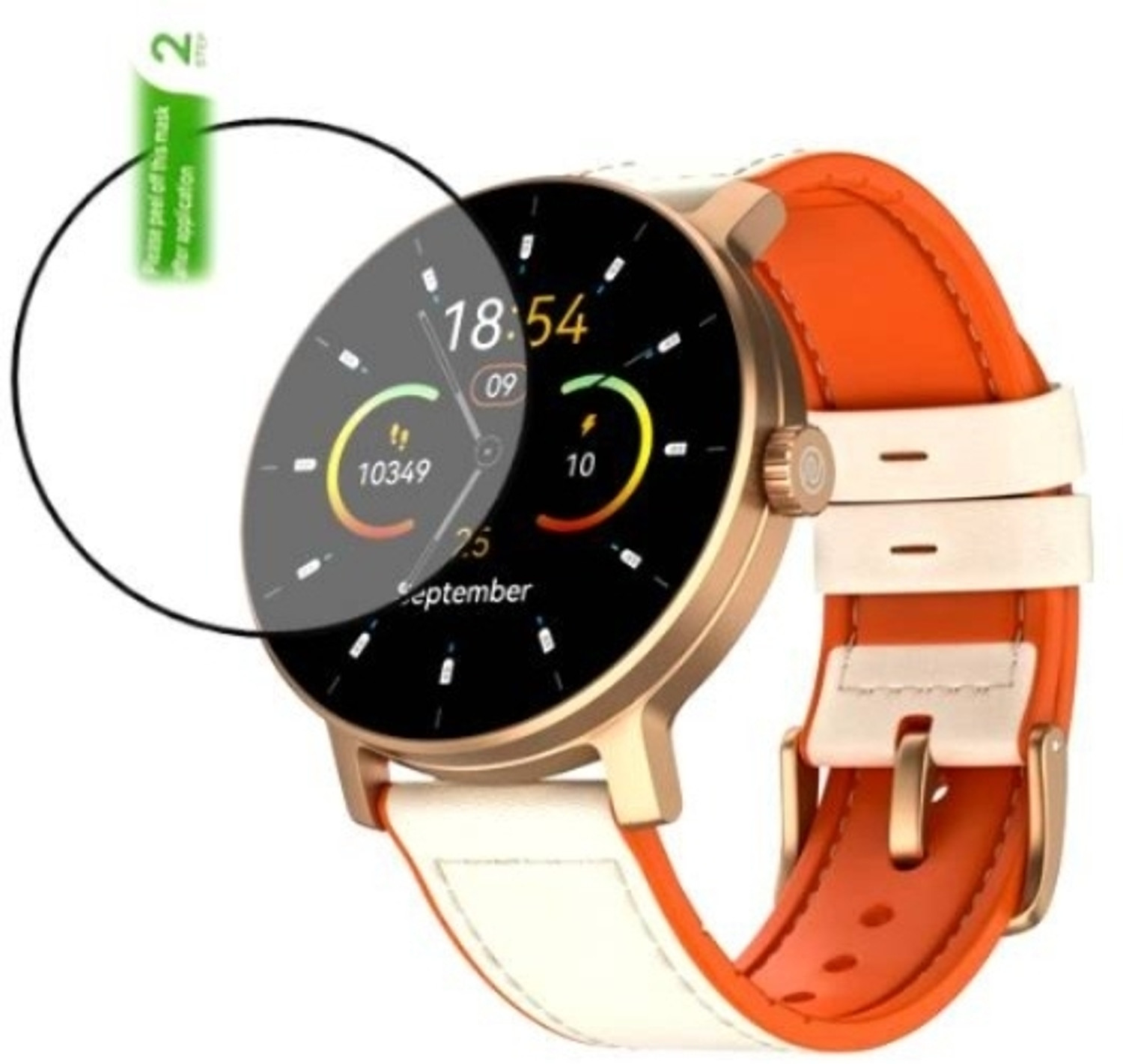 Image of Kundan True Traders Screen Guard for Samsung Galaxy Watch Active2 SMARTWATCH SCREEN GUARD (Pack of 1)