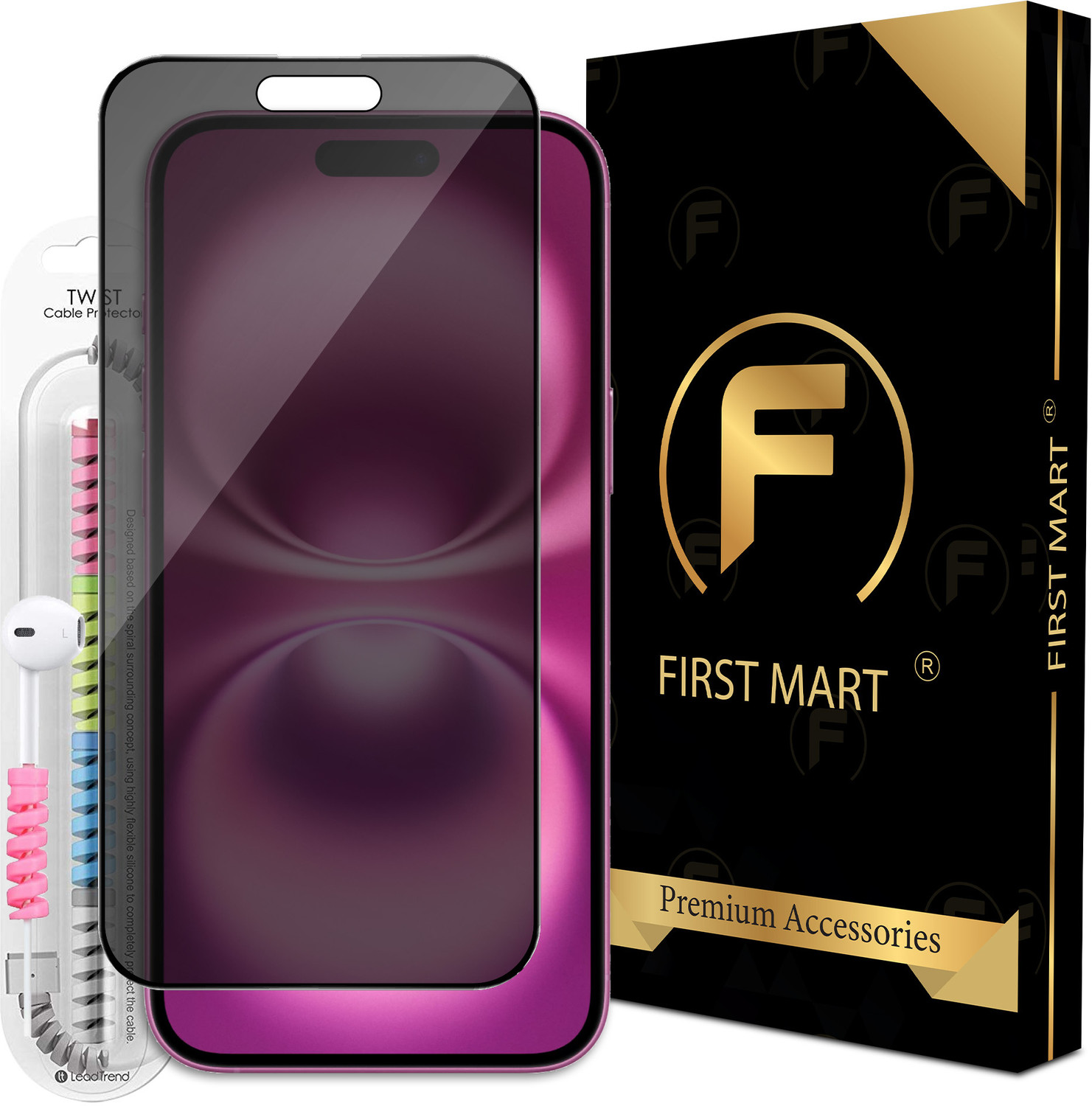 Image of FIVE-O Tempered Glass Guard for OnePlus Nord 4 (Pack of 2)