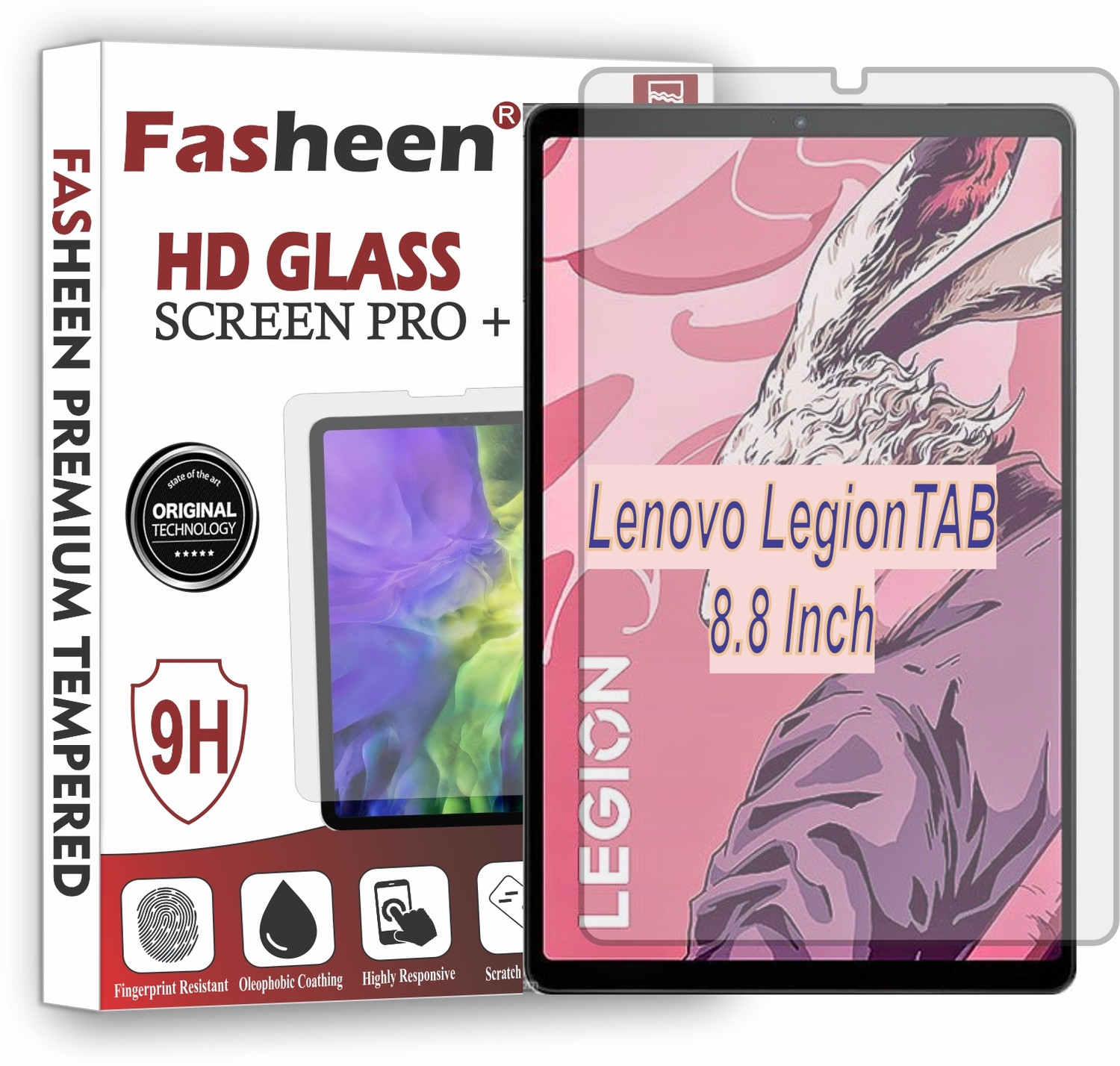 Image of Flipkart SmartBuy Tempered Glass Guard for Lenovo Legion 8.8 inch (Pack of 1)